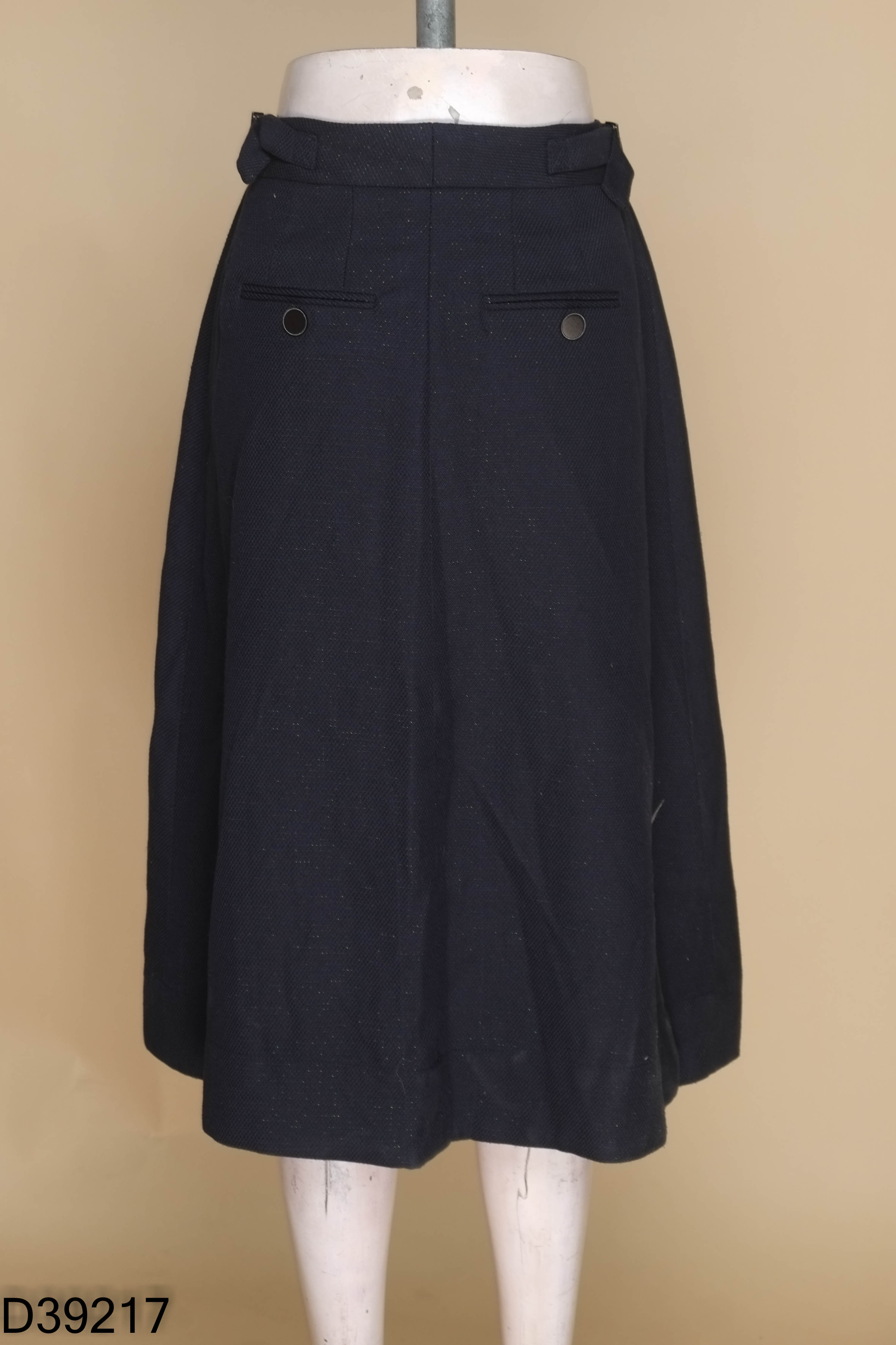 Chân váy dạ IVY MODA xanh than