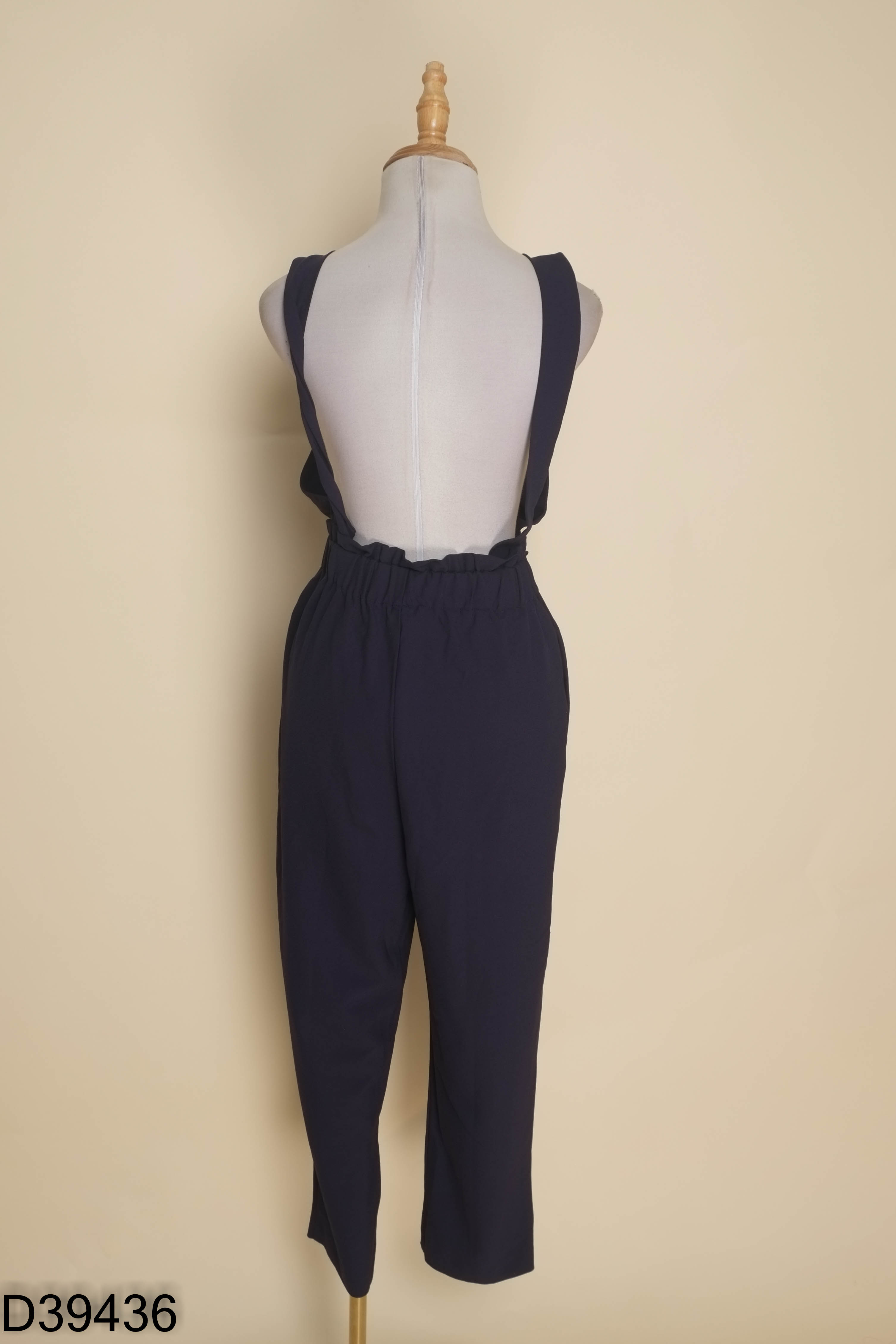 Jumpsuits ZARA xanh than cúc vàng