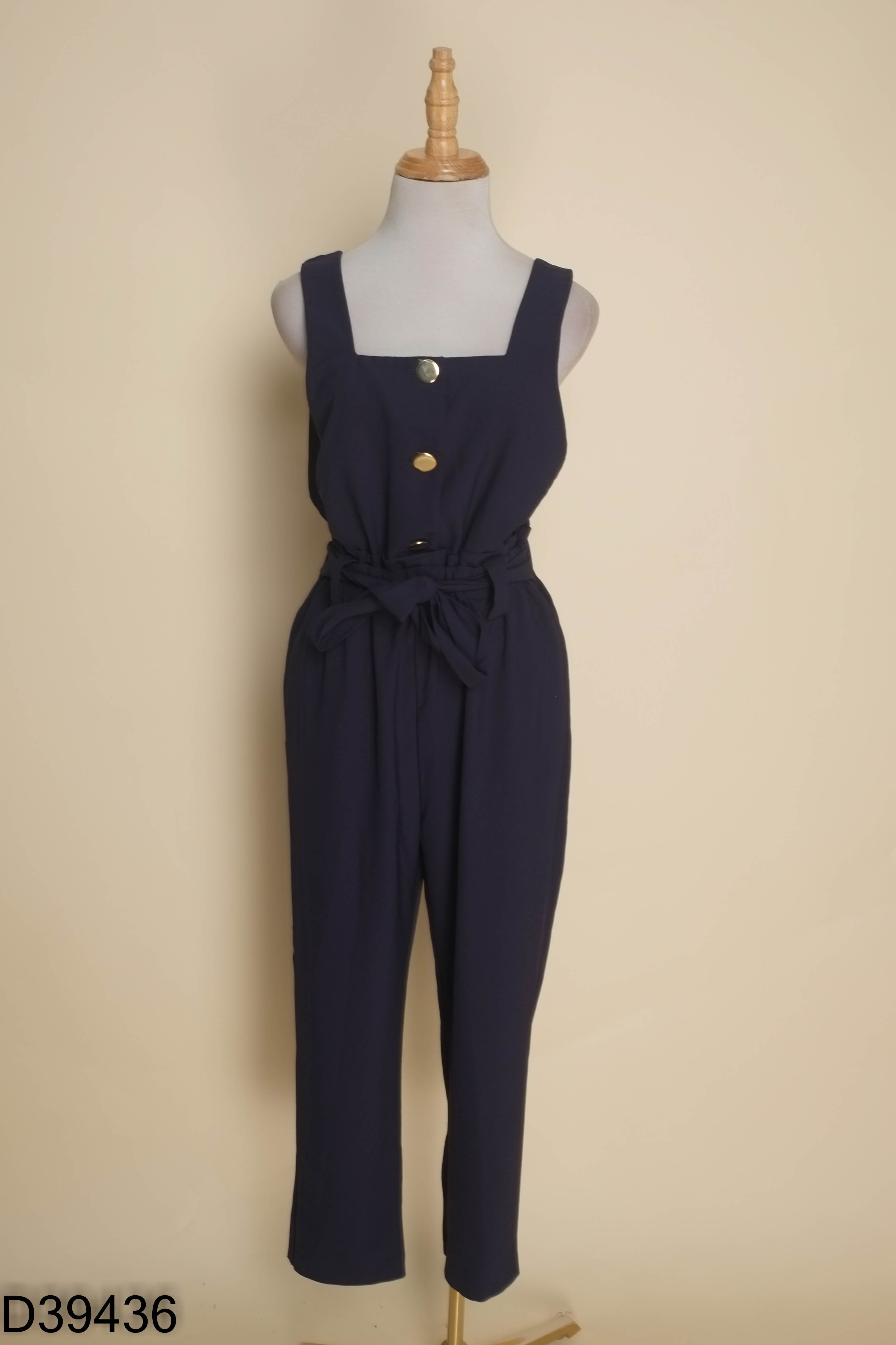 Jumpsuits ZARA xanh than cúc vàng
