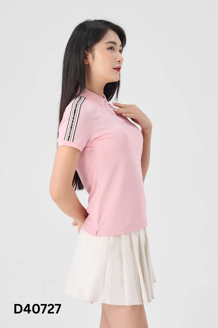 Áo YODY hồng sọc đen