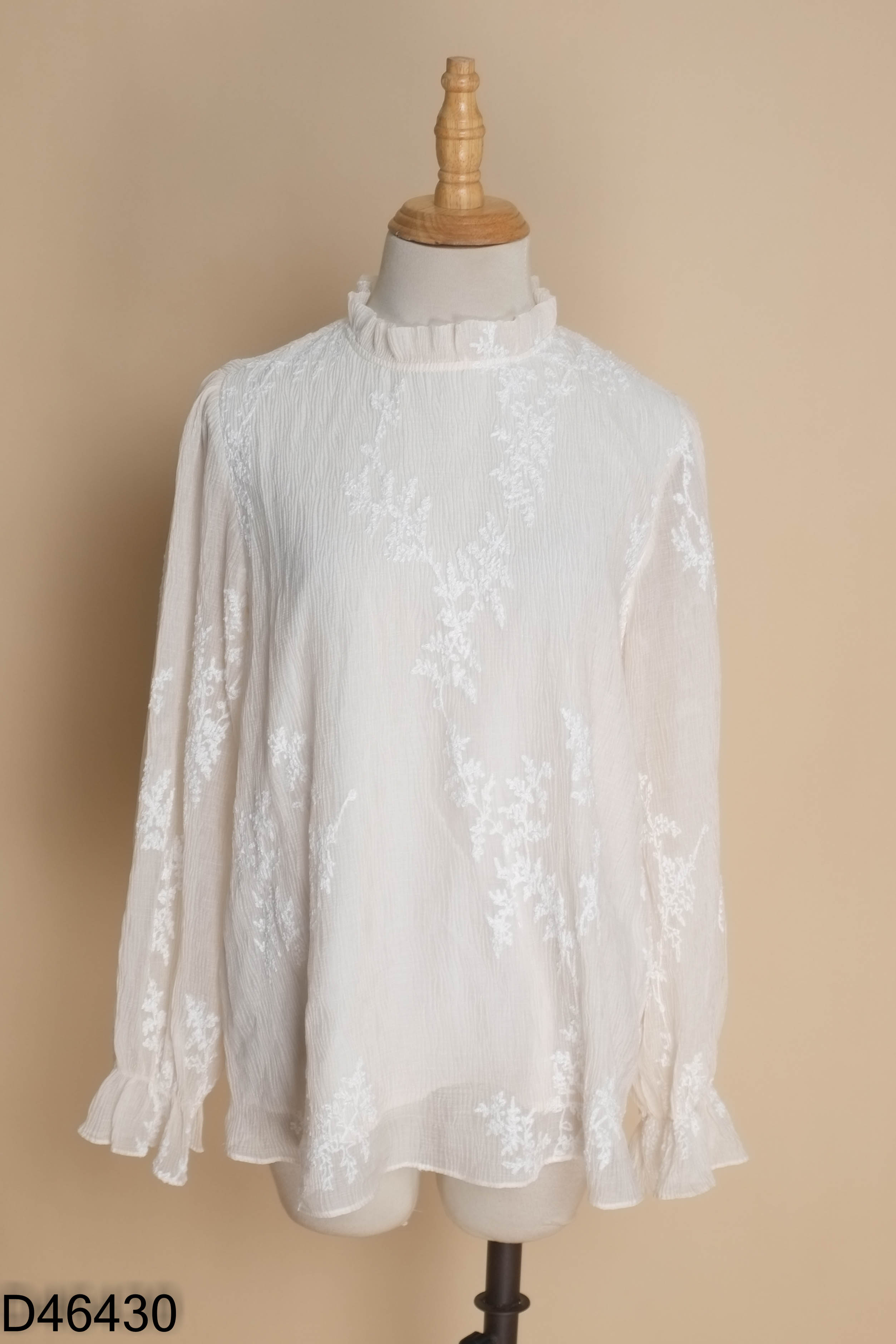Áo voan VERO MODA be họa tiết