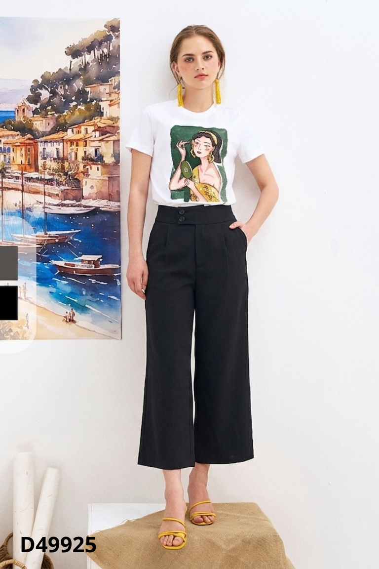 Quần đen ADORE DRESS 2 cúc
