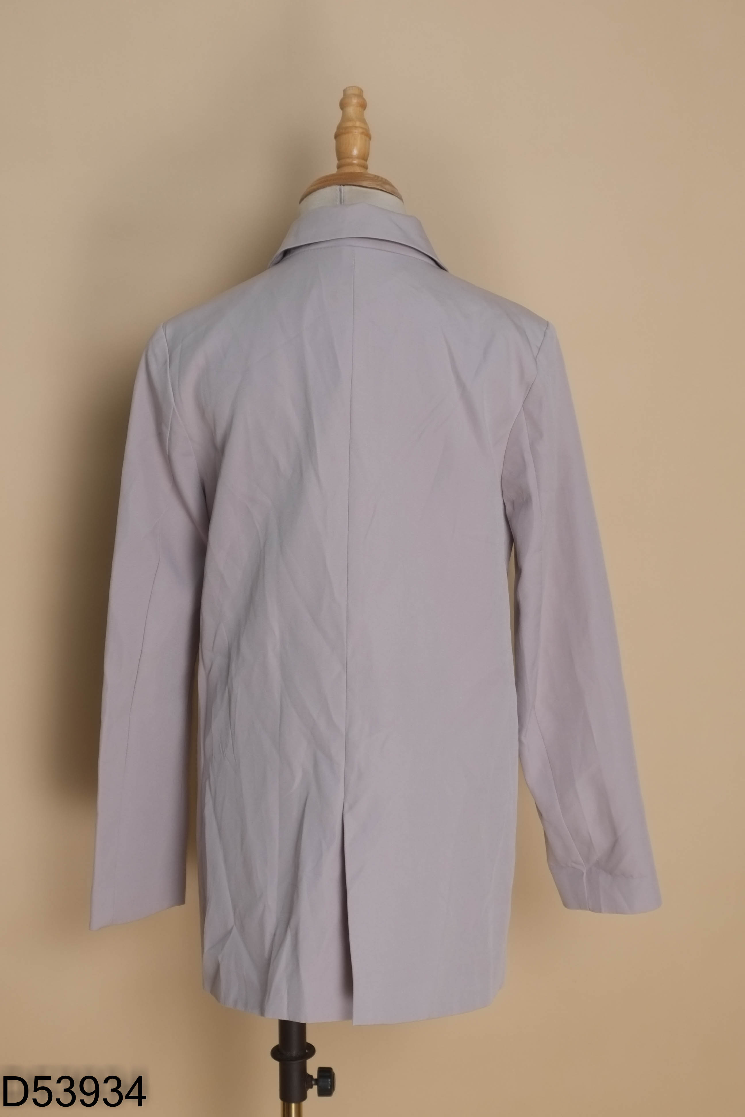 Áo vest ghi ASM phối khuy