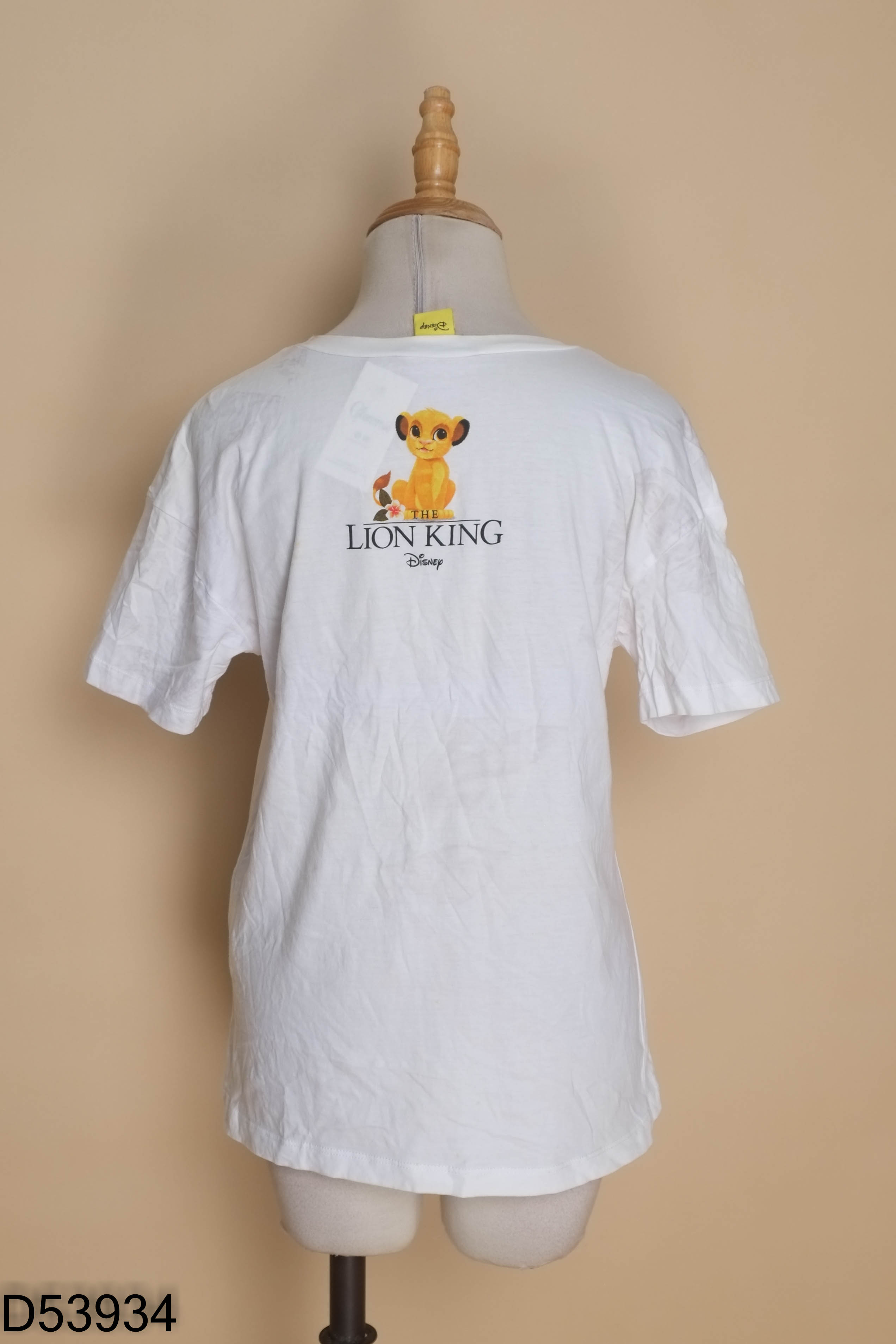 Áo thun trắng DISNEY hình lion