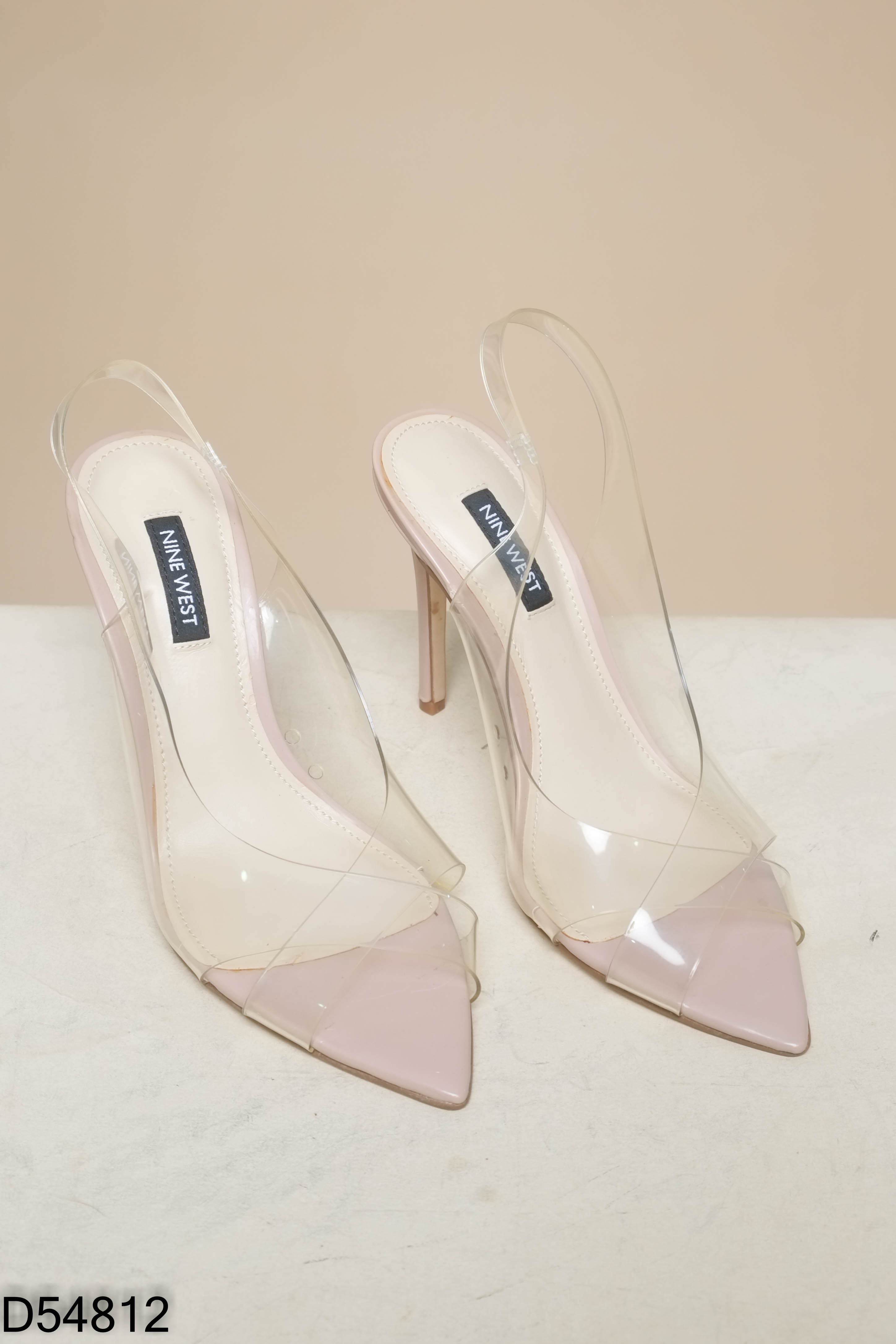 Giày cao gót NINE WEST trong suốt