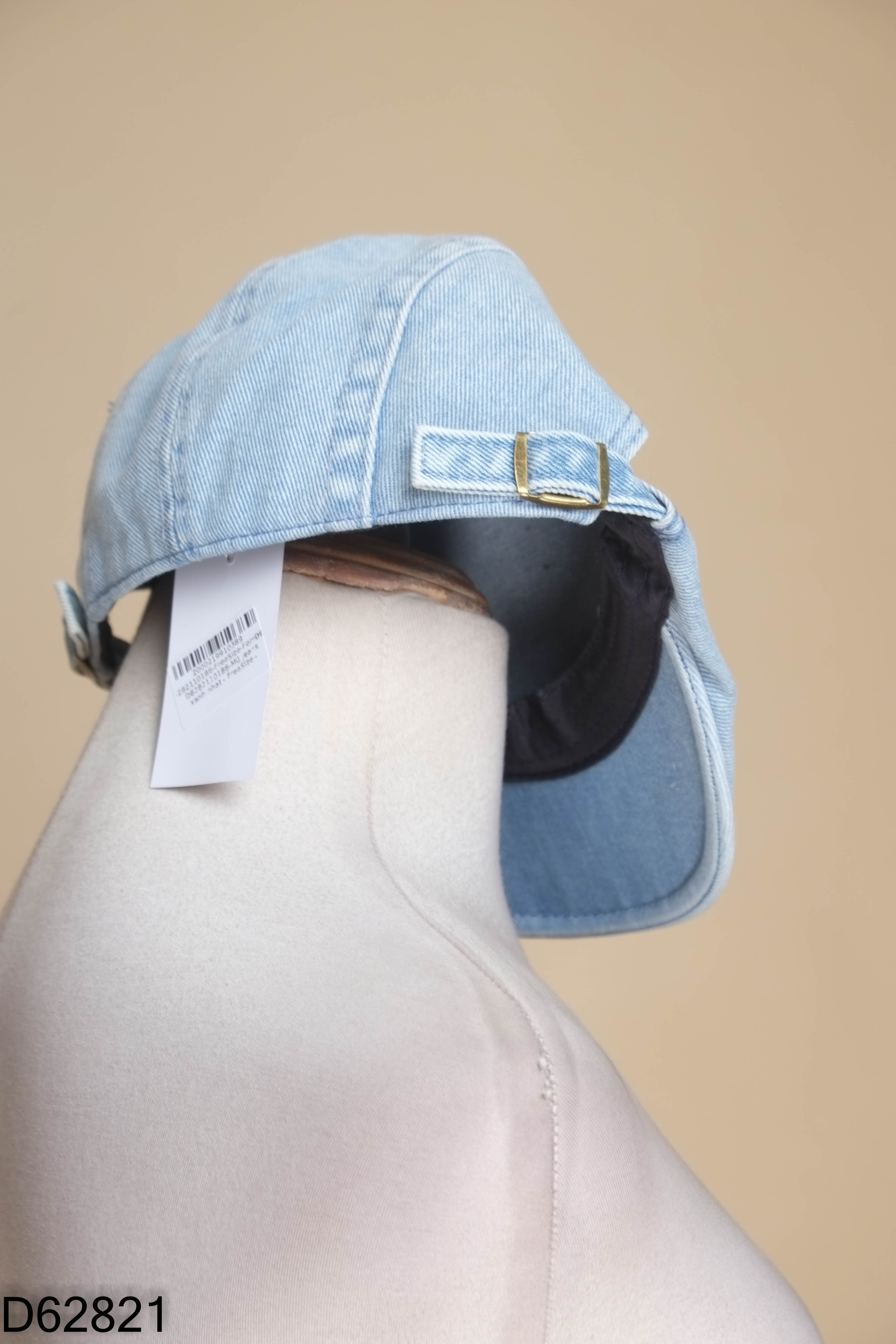 Mũ jeans xanh nhạt