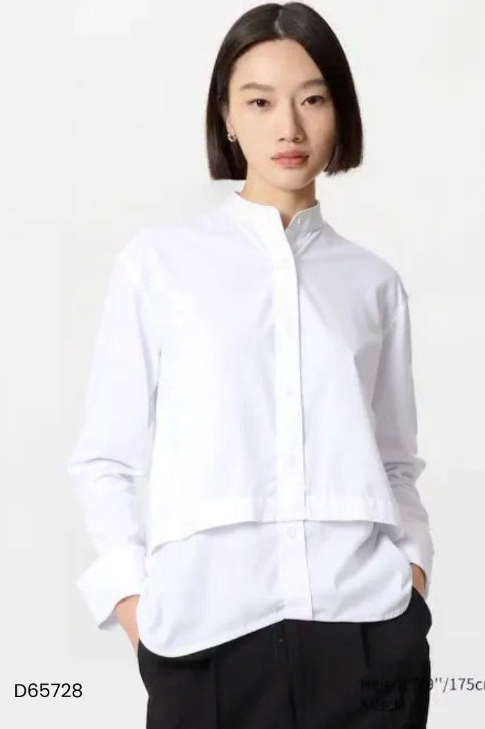 Áo UNIQLO trắng trơn