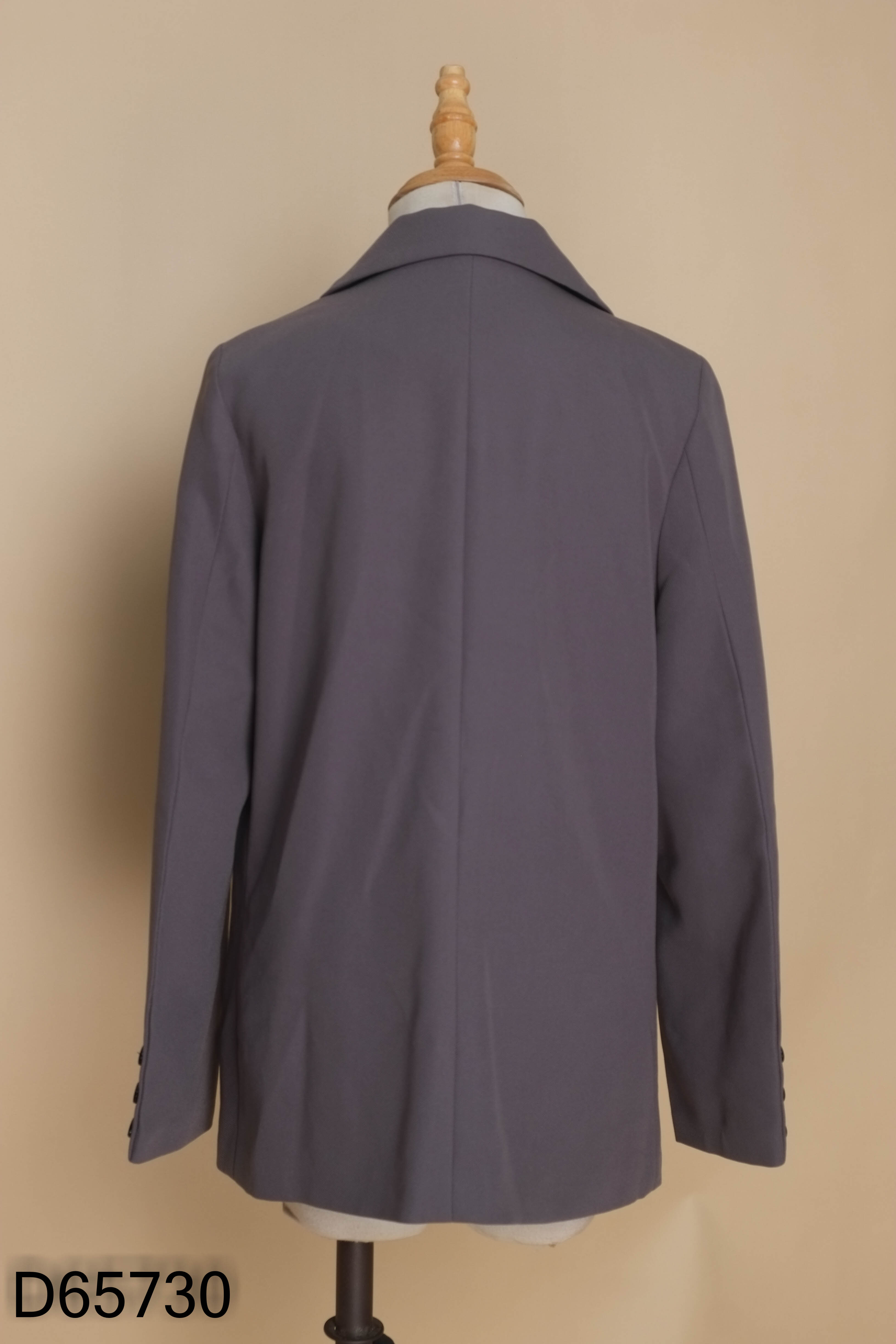 Áo blazer xám HUIEN DESIGN 2 cúc