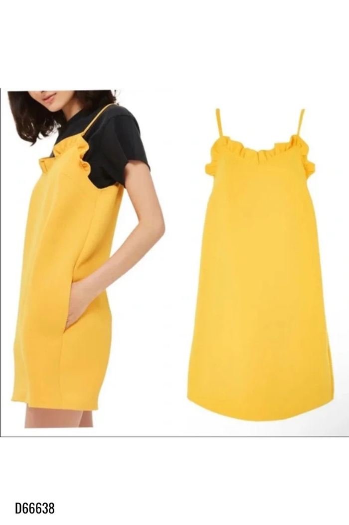 Váy 2s TOPSHOP vàng bèo