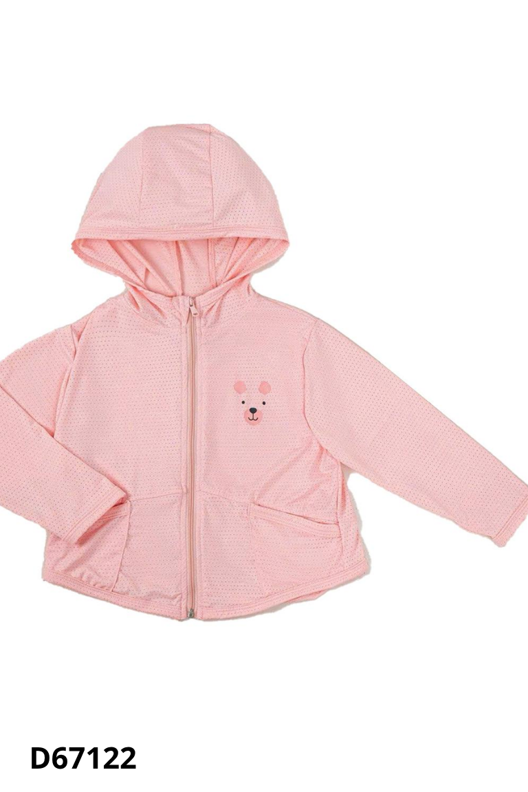 Áo chồng nắng hồng phấn KIDS