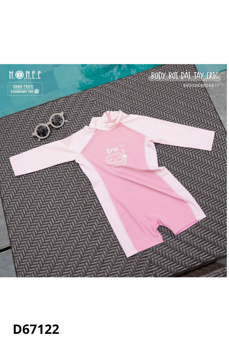 NEWTAG jumpsuit hồng mix be KIDS