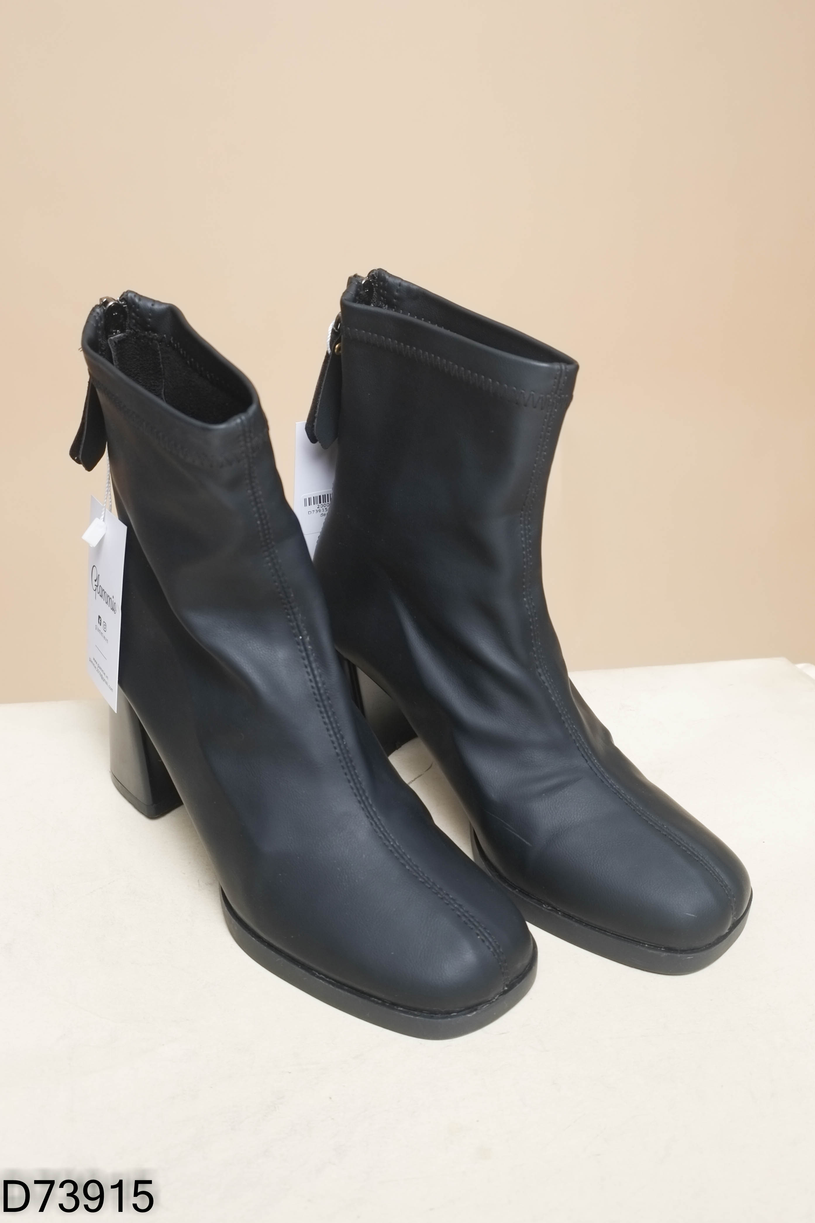 Boots da đen trơn