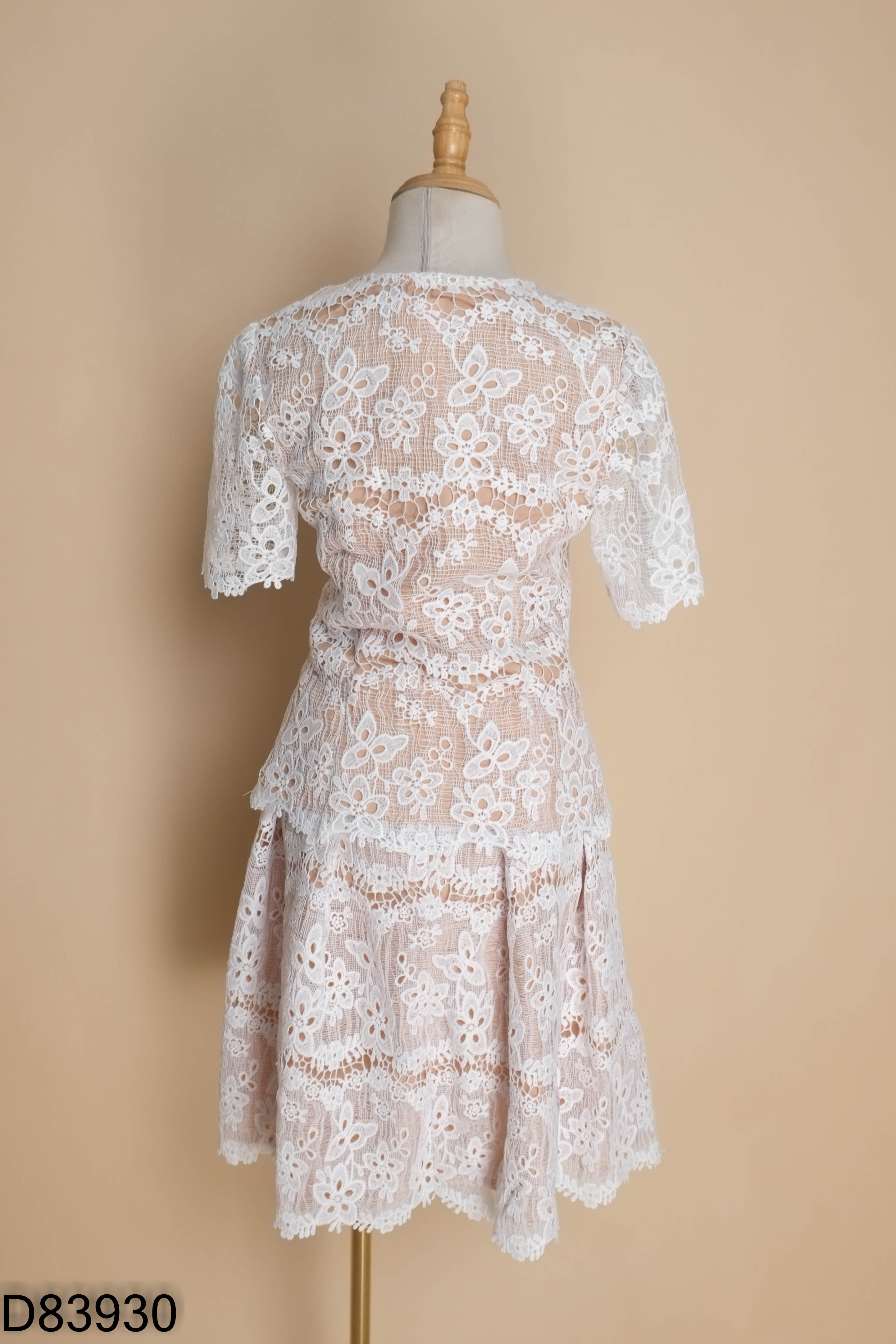 Set THẢO THẢO DESIGN ren trắng