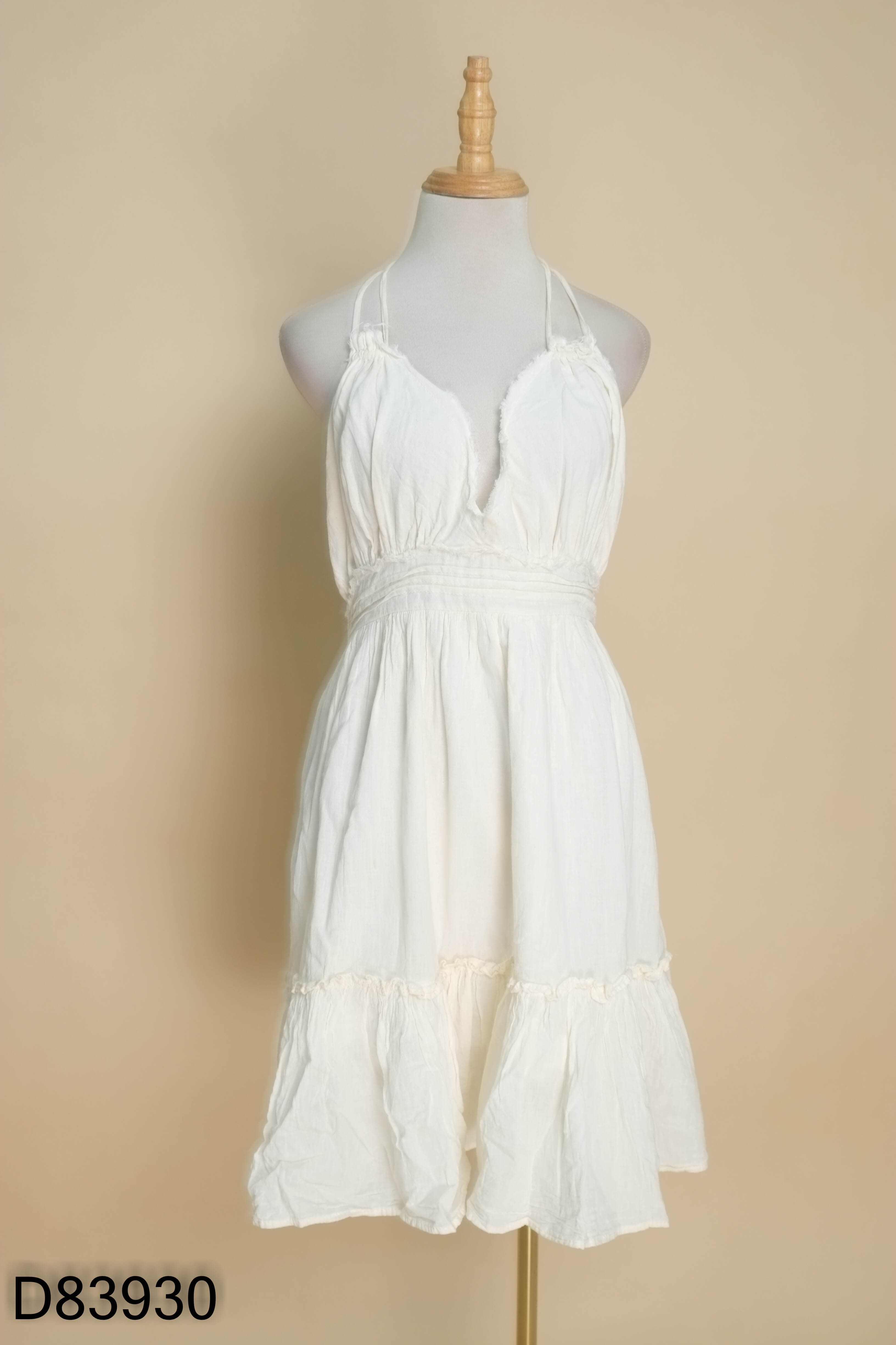 Váy linen be cut lưng
