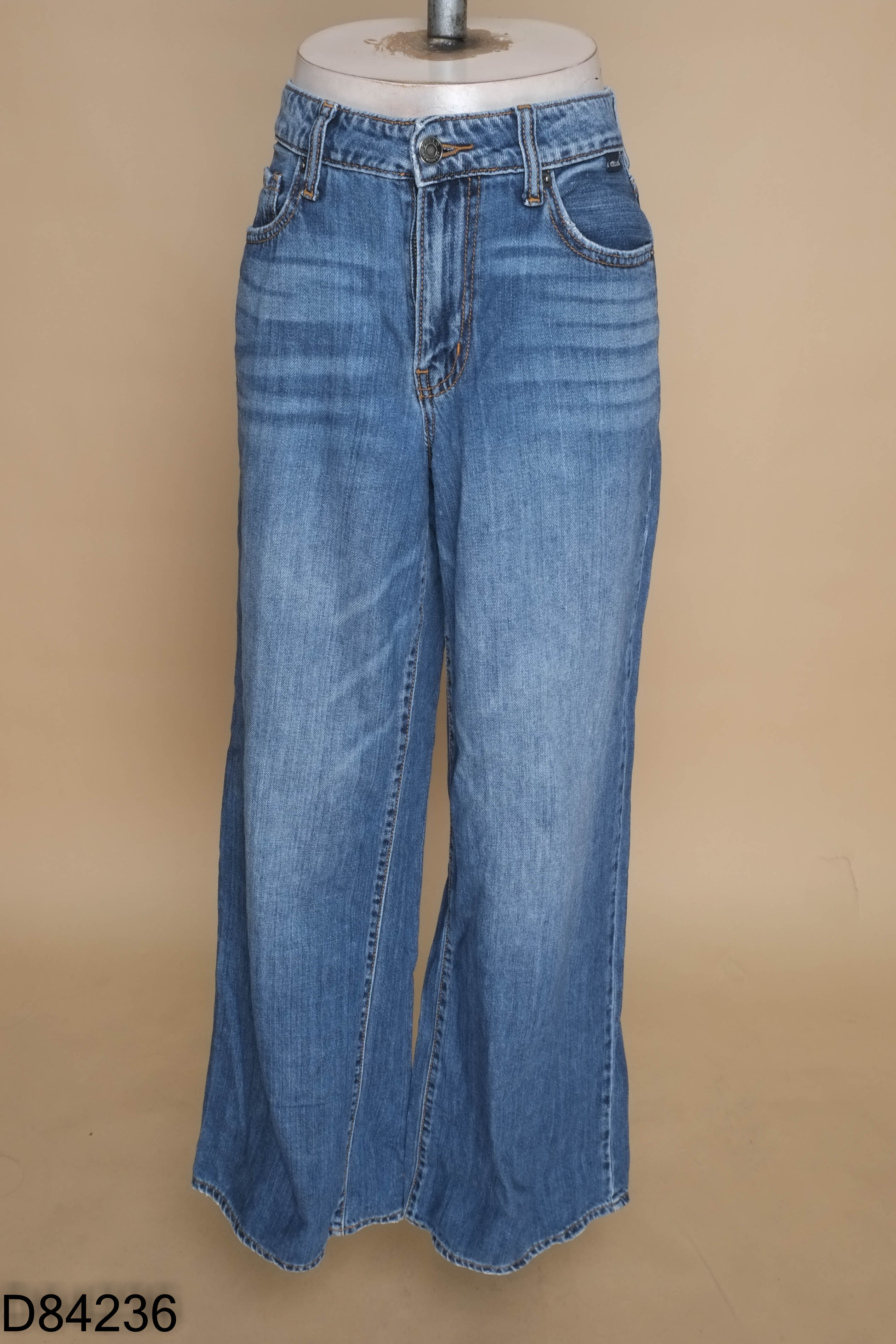 Quần jeans CELLO xanh trơn