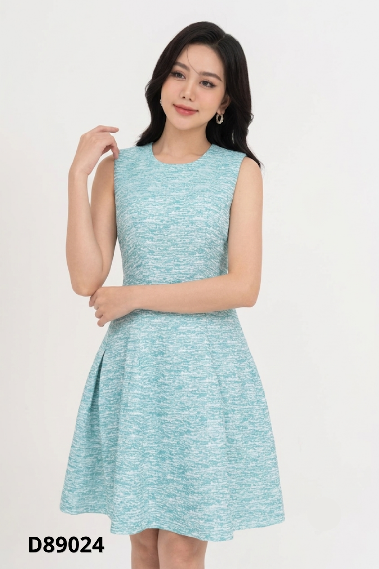 Váy dạ xanh IVY MODA