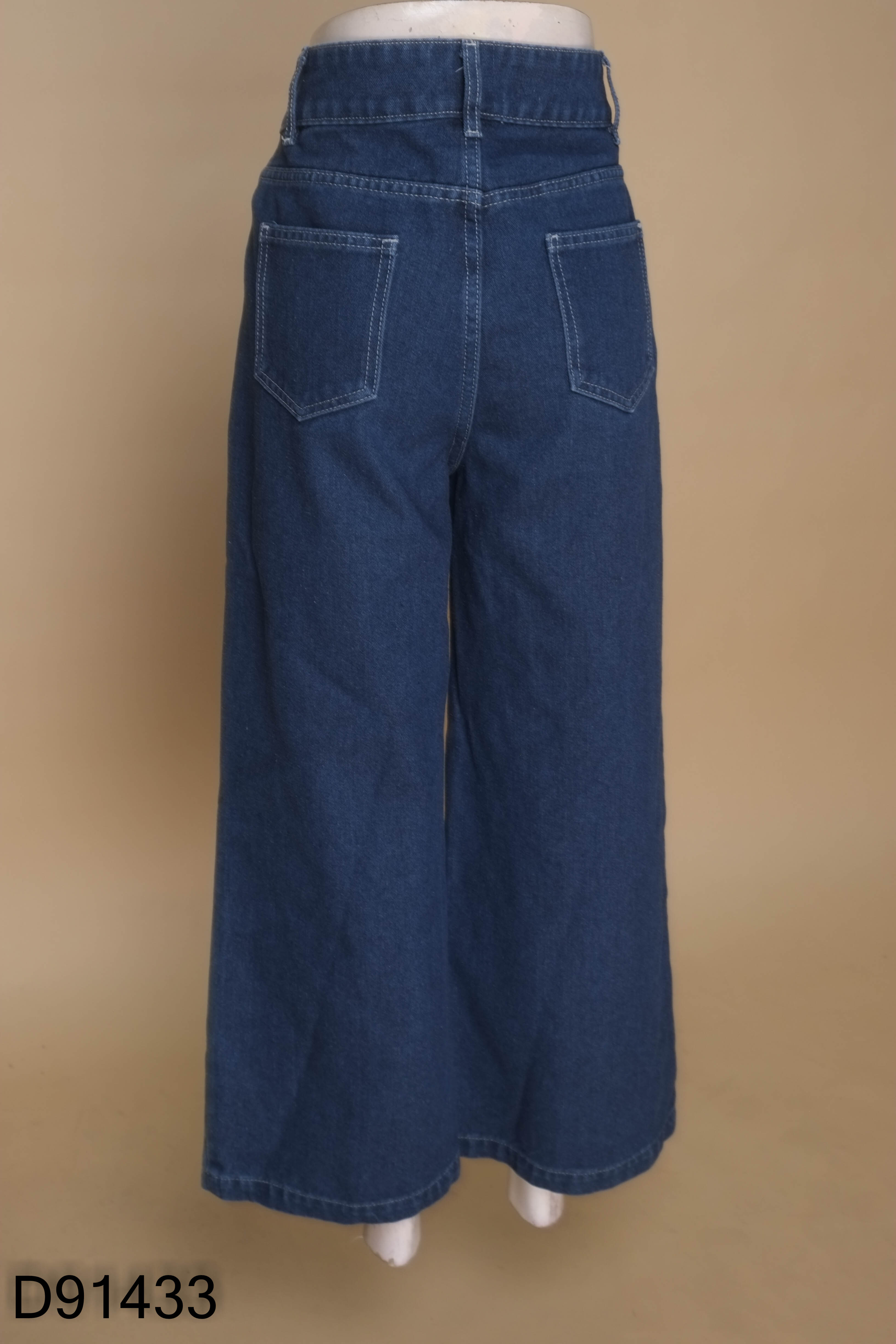Quần jeans CARDINA xanh suông