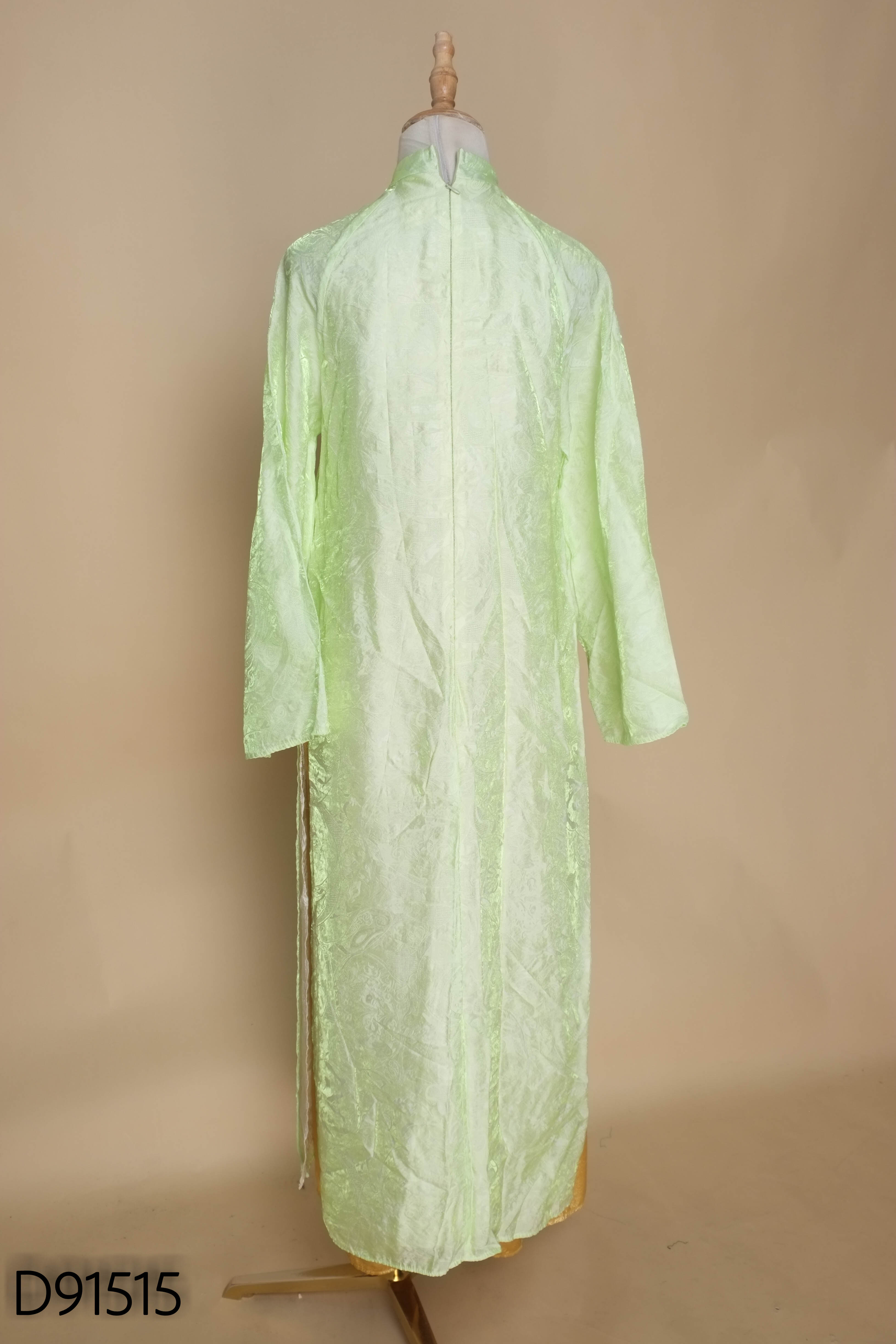 Set BAO BOI áo dài xanh + quần vàng