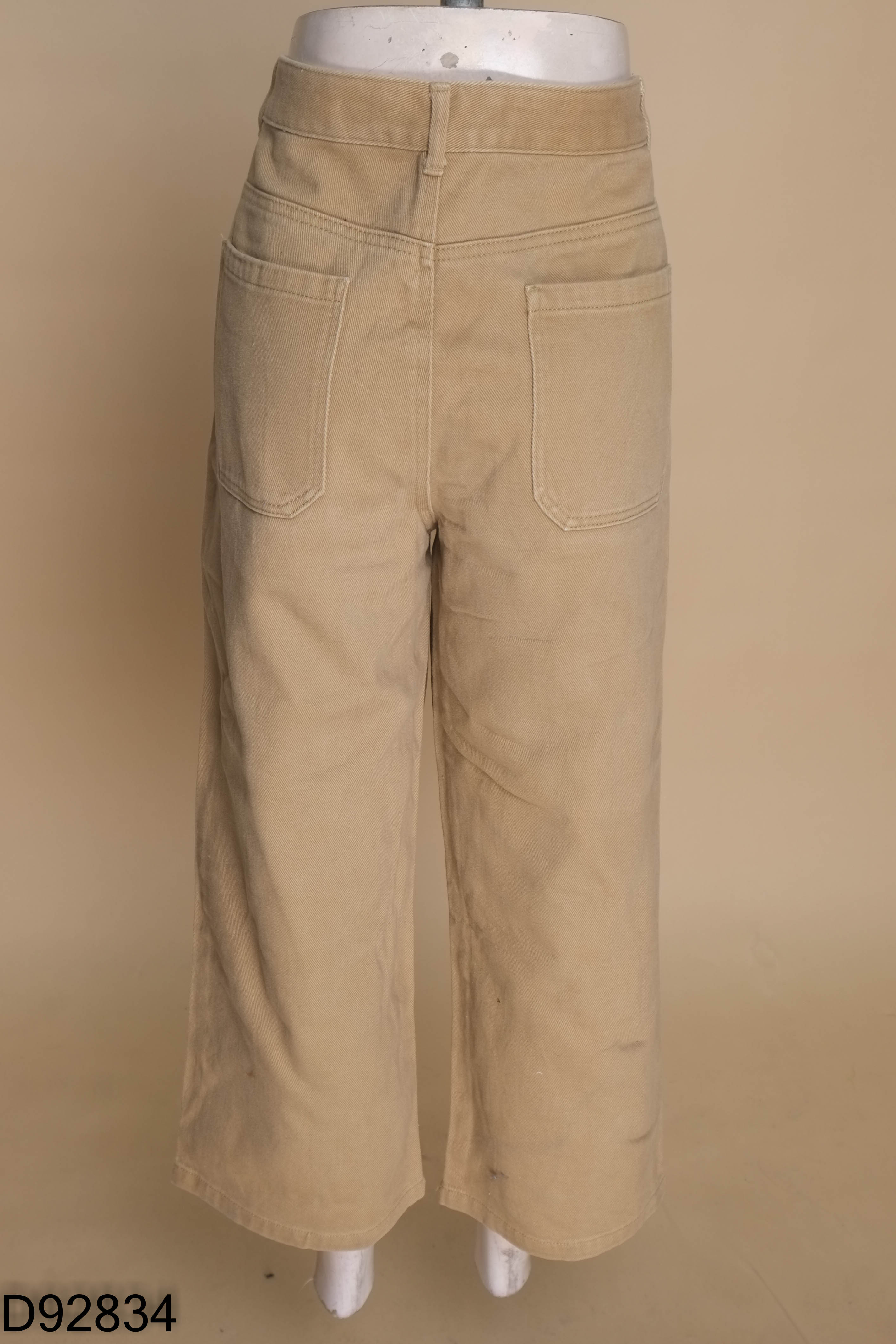 Quần jeans nâu SEMIR ống rộng