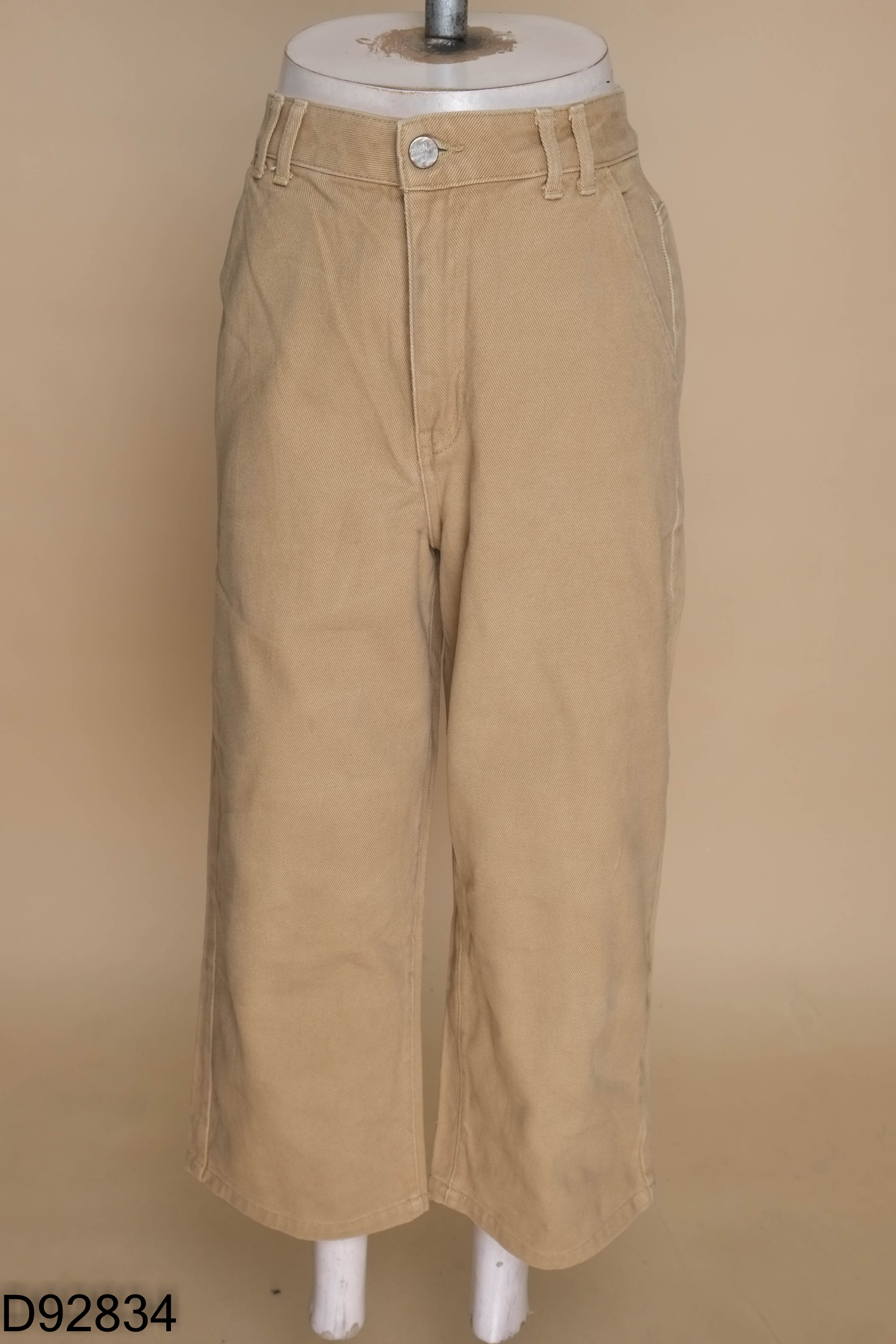 Quần jeans nâu SEMIR ống rộng