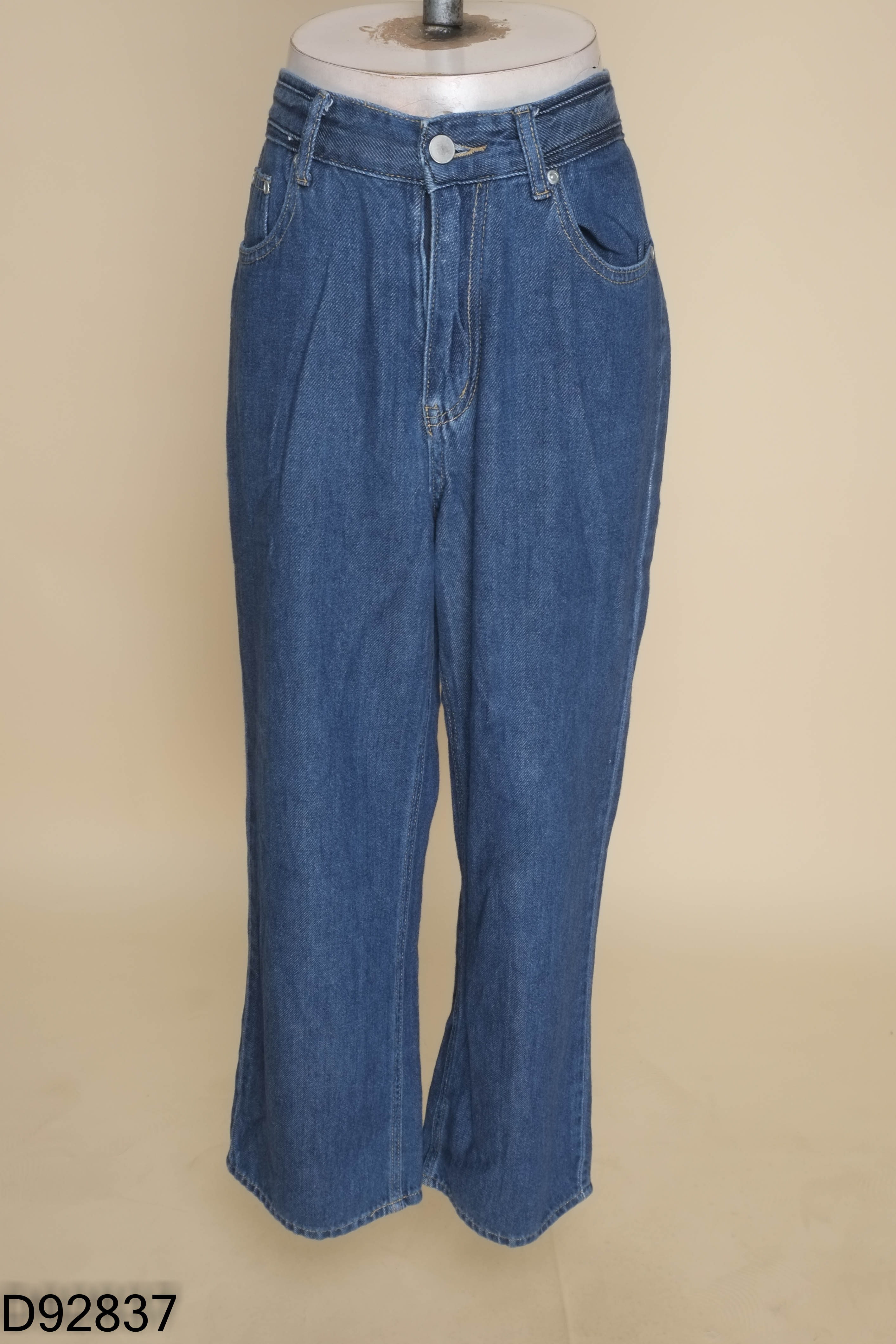 Quần jeans xanh EMONI suông