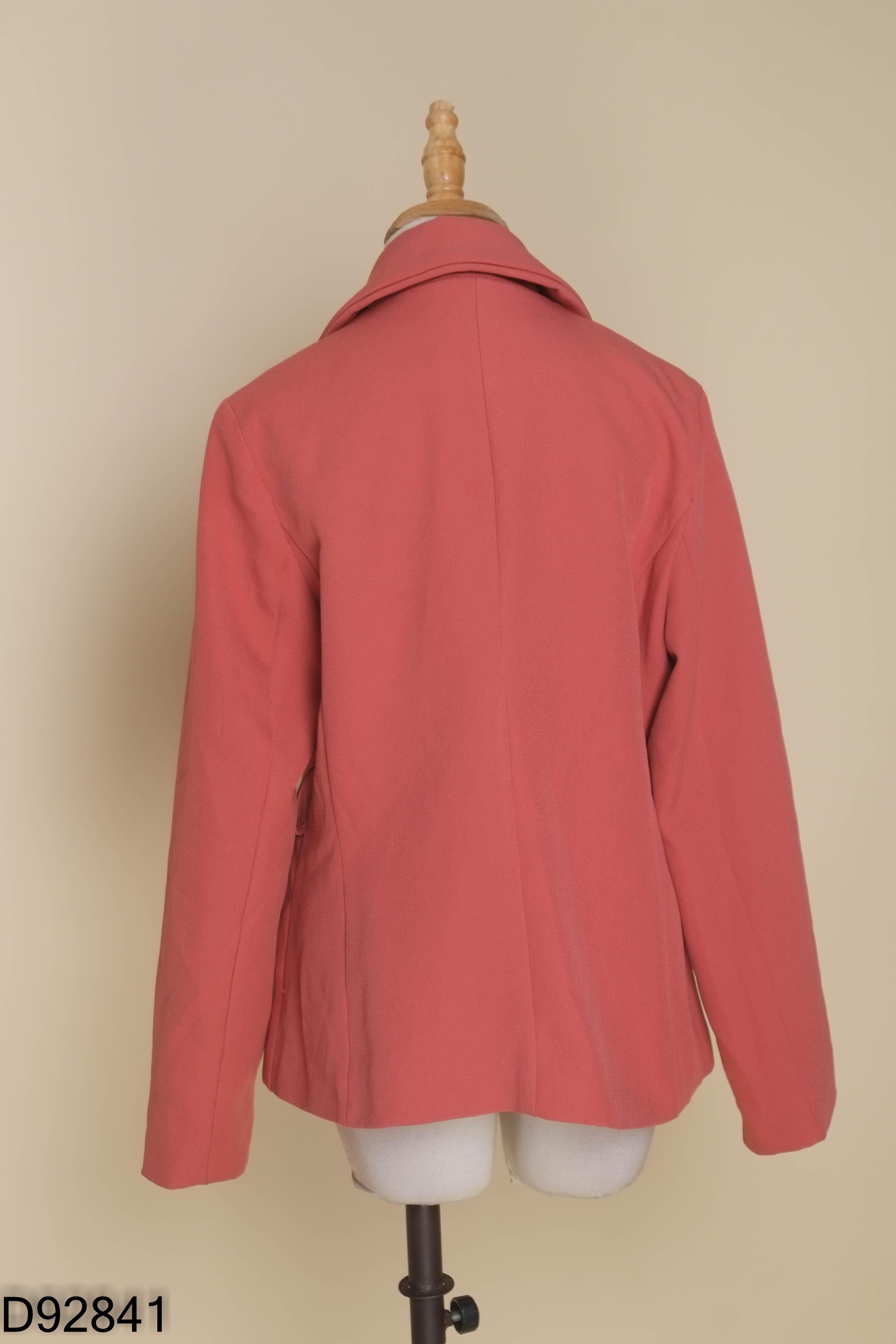 Áo khoác vest hồng
