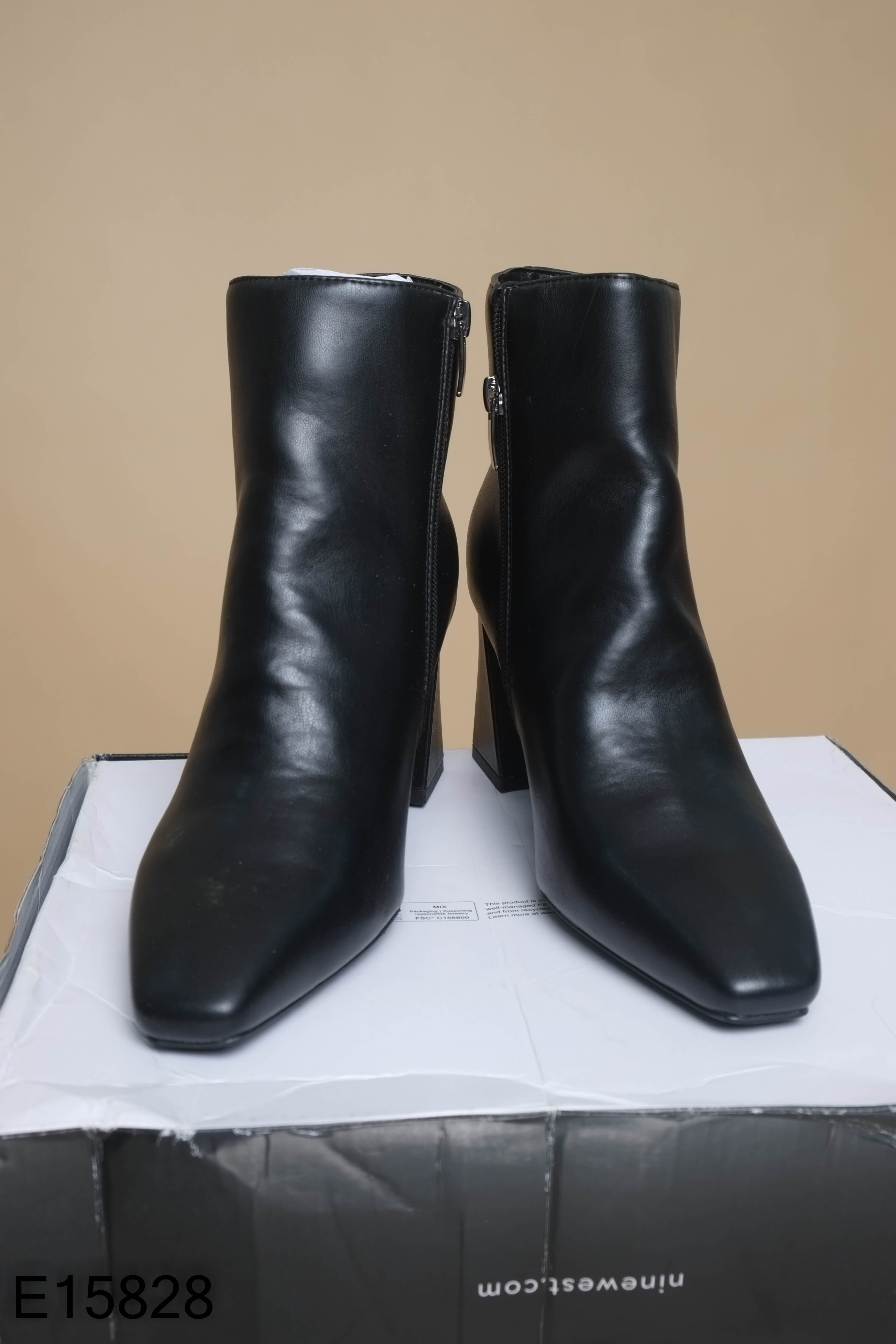 NEW FULLBOX Boots NINE WEST da đen