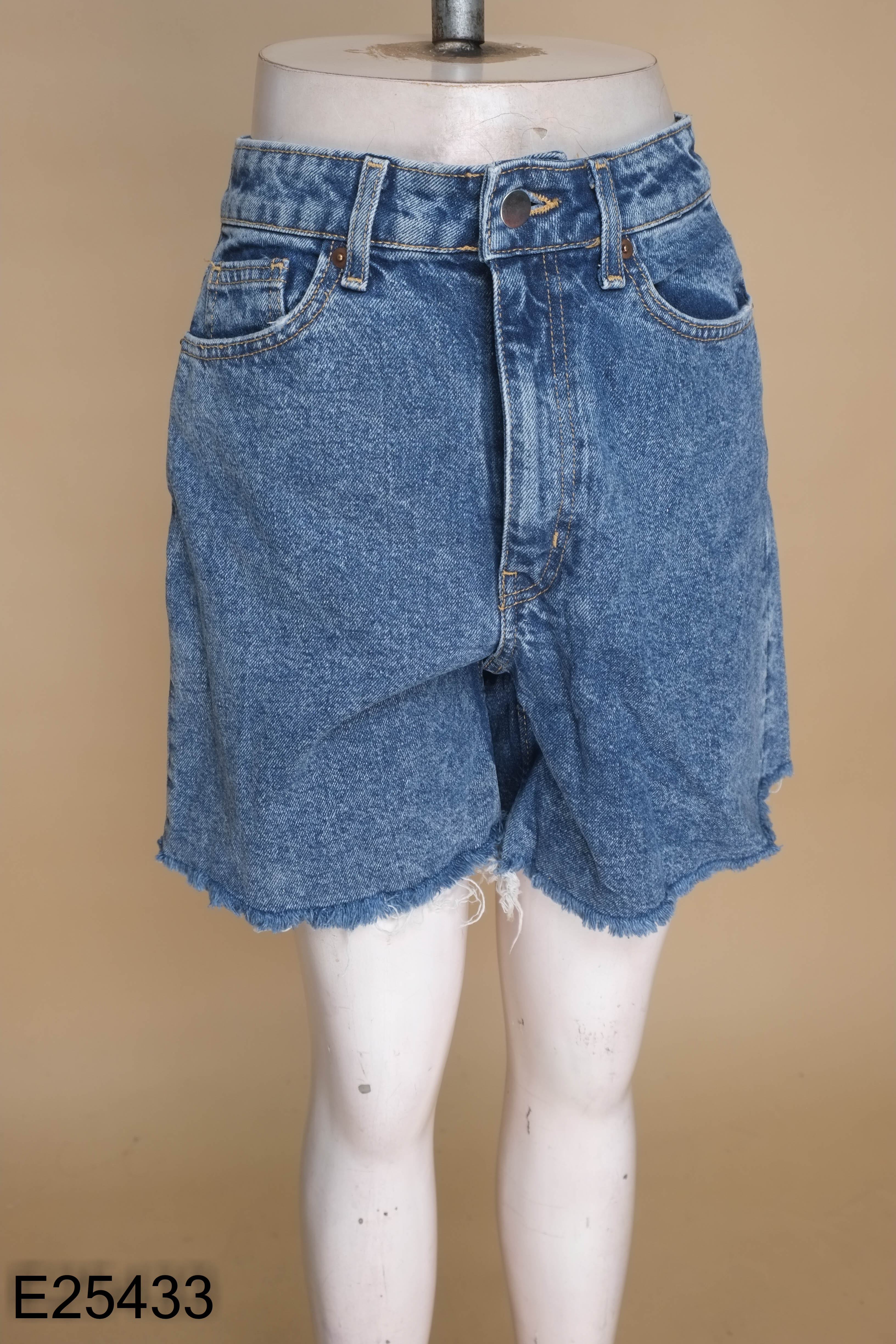 Quần short HM jeans xanh