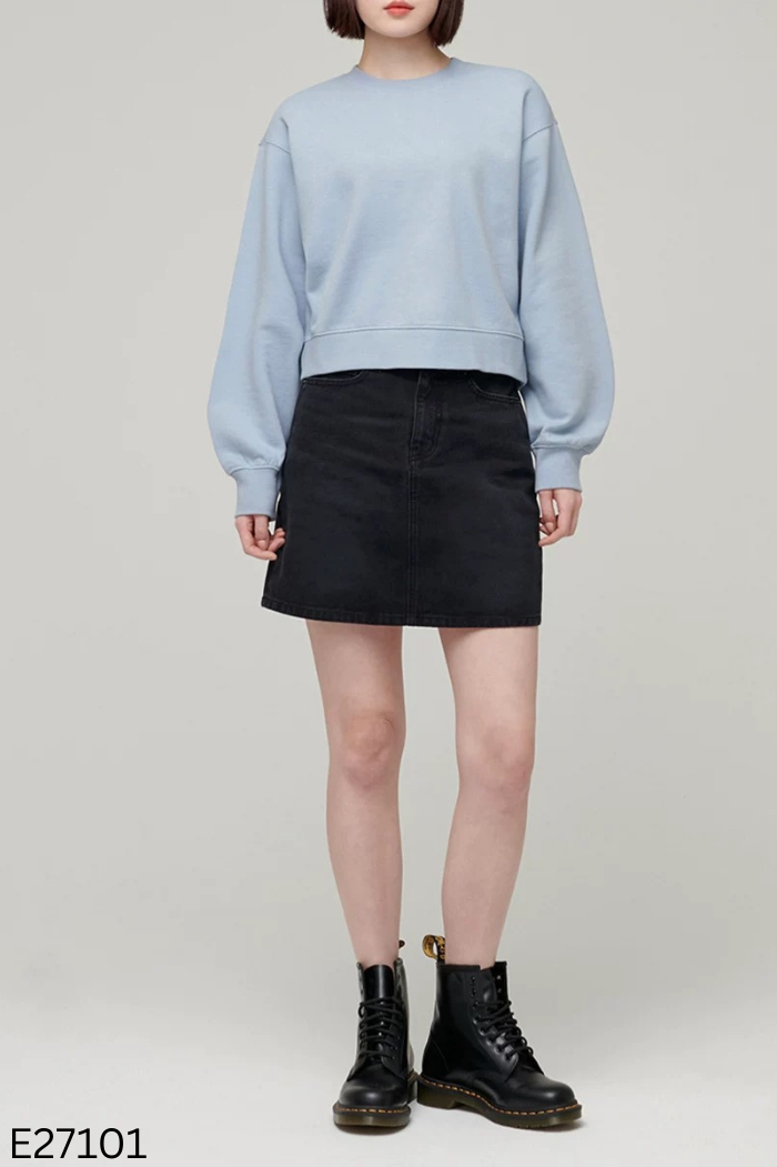 Áo UNIQLO nỉ xanh dương