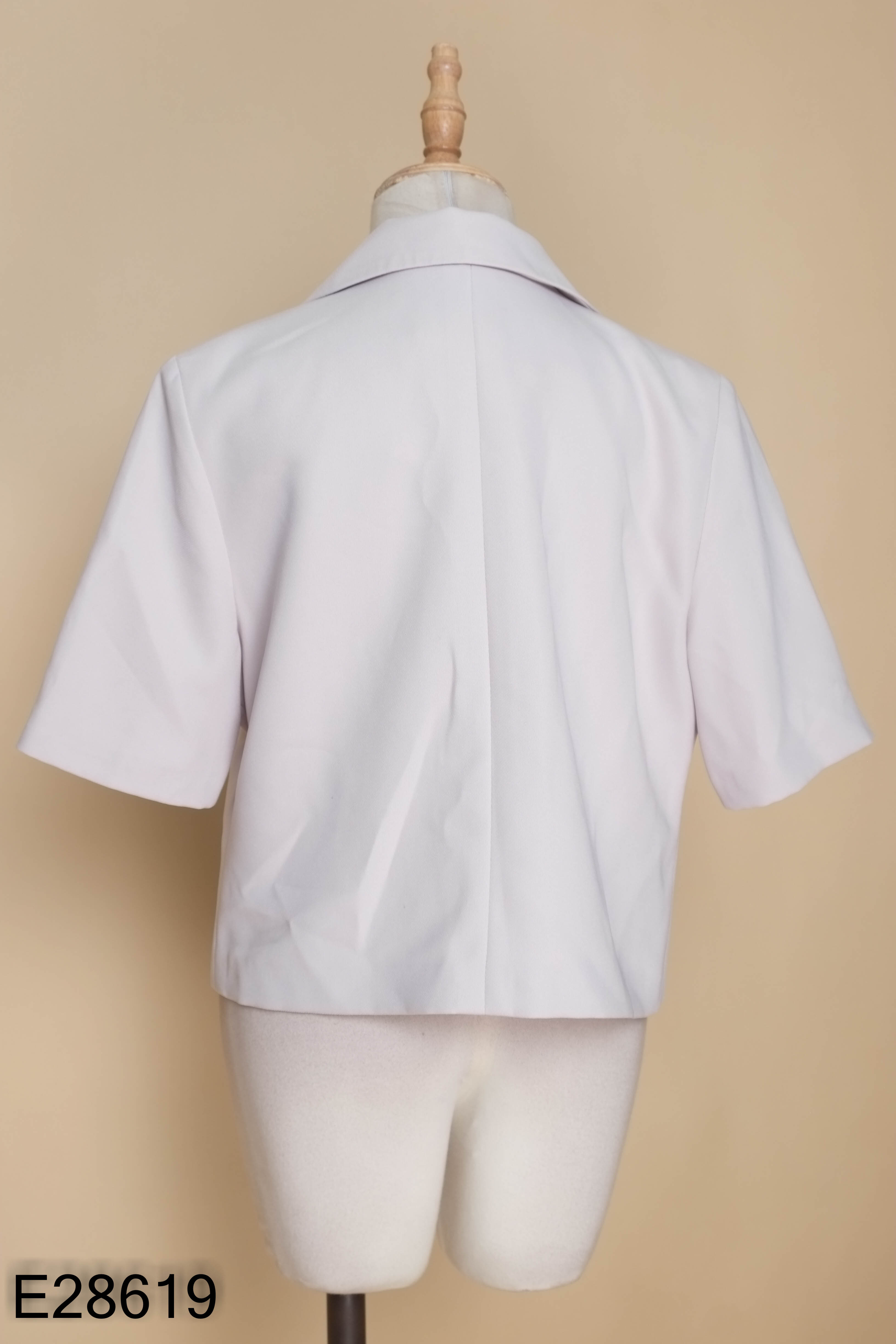 Áo croptop xám