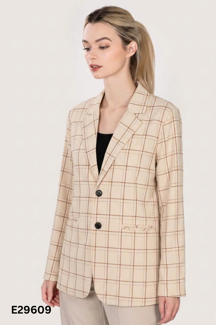 Áo blazer ET.TEE be kẻ