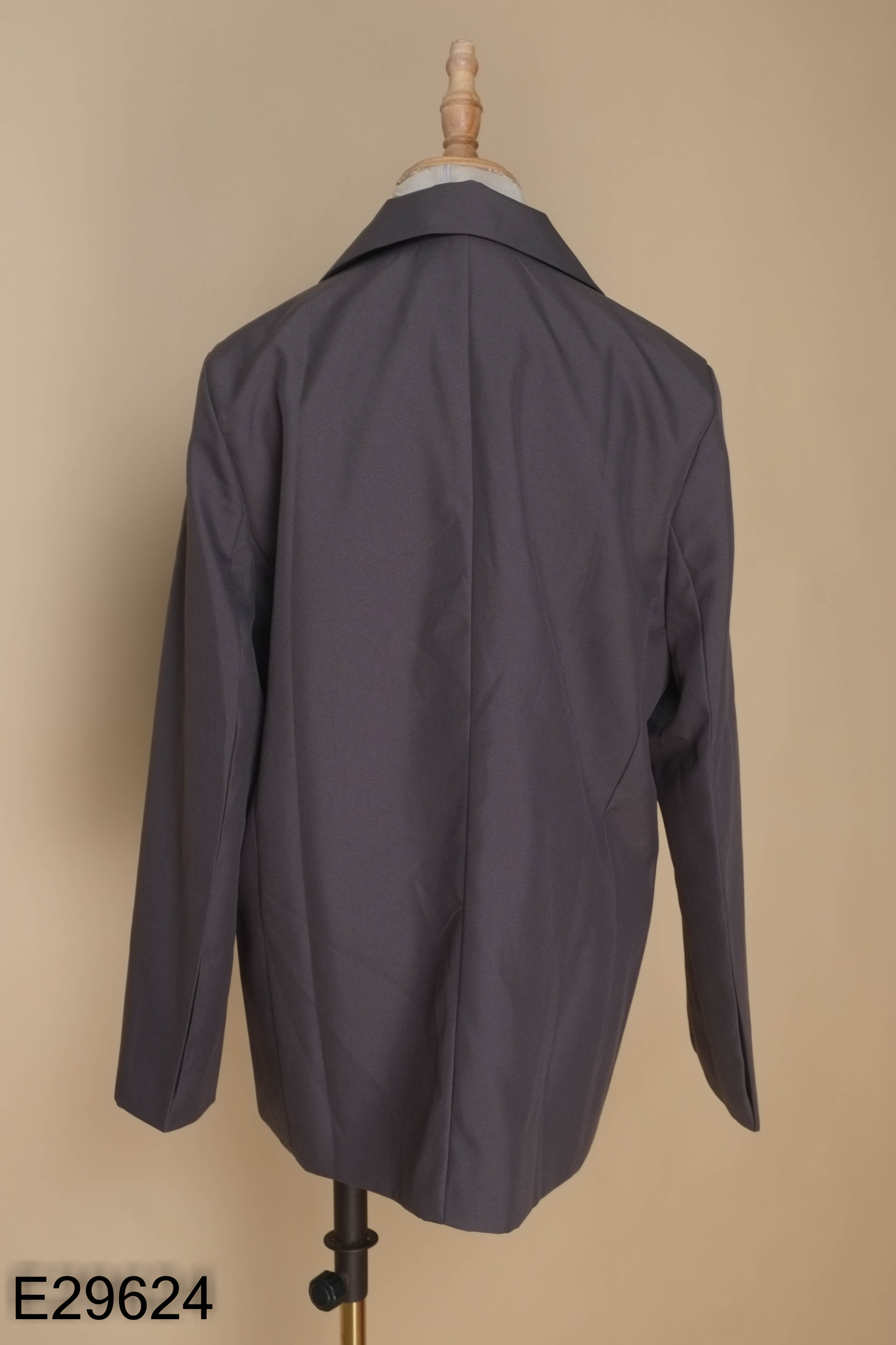 Áo khoác vest xám đậm