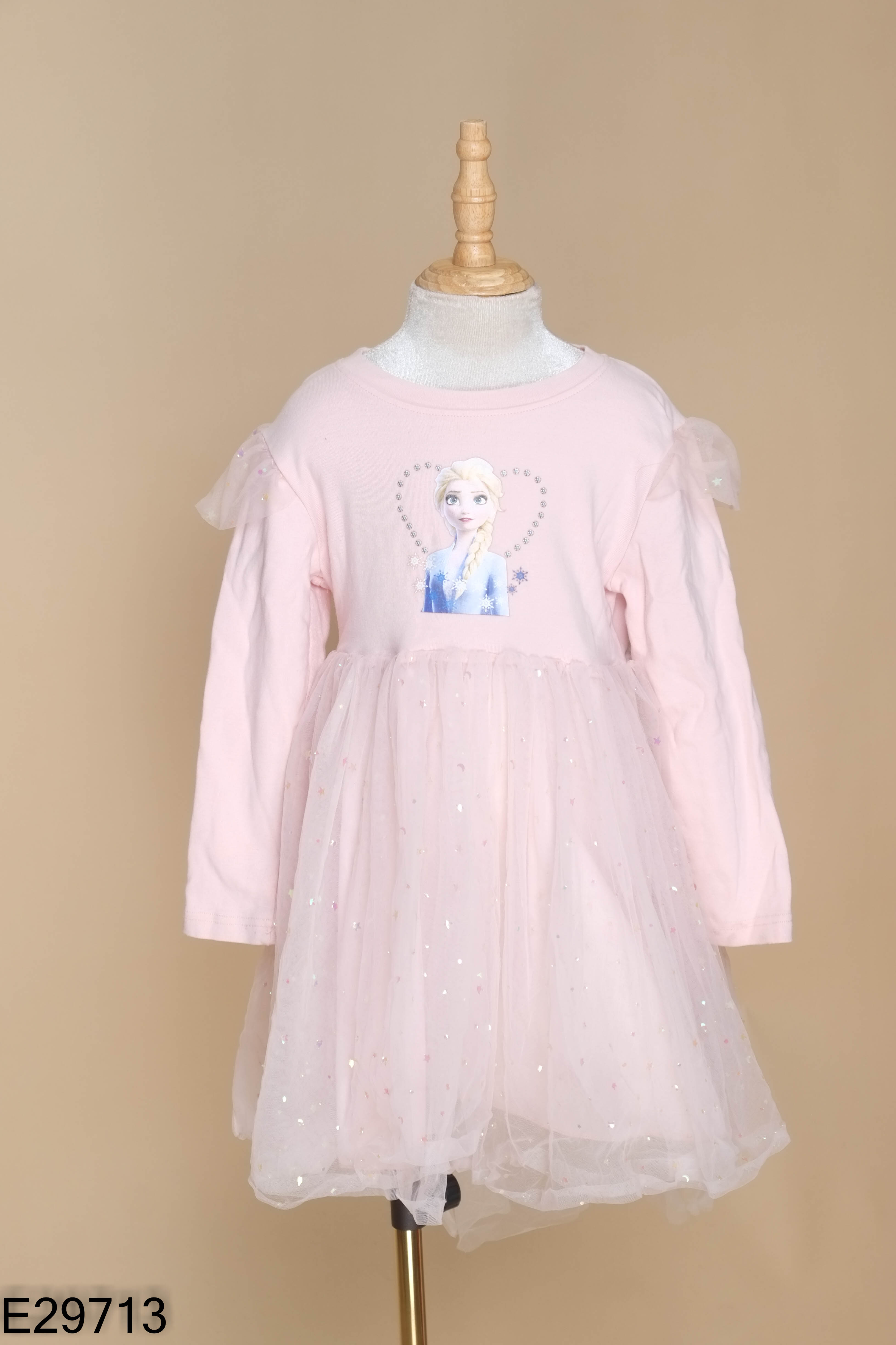 Váy hồng công chúa KIDS