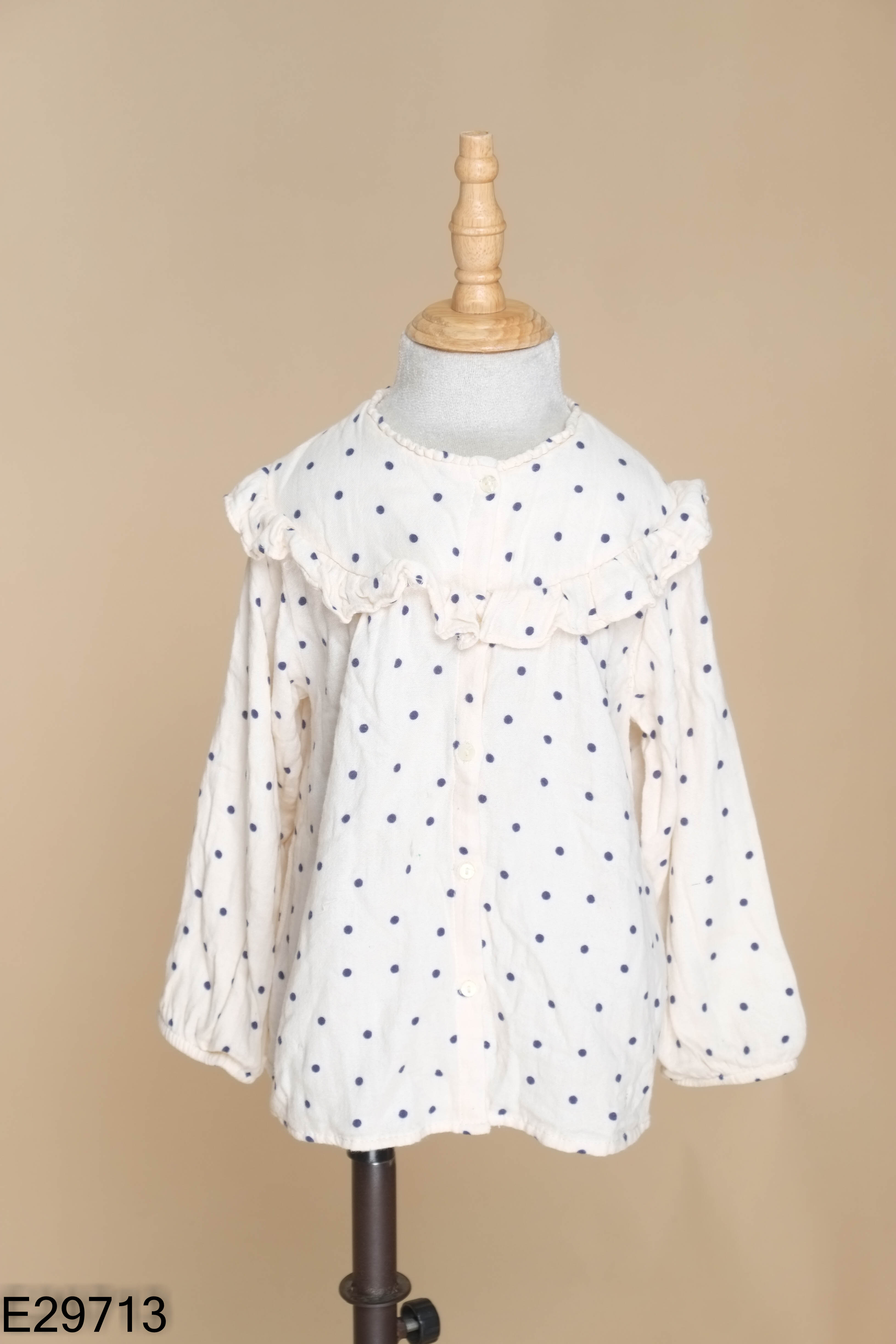 Áo be chấm bi ZARA KIDS