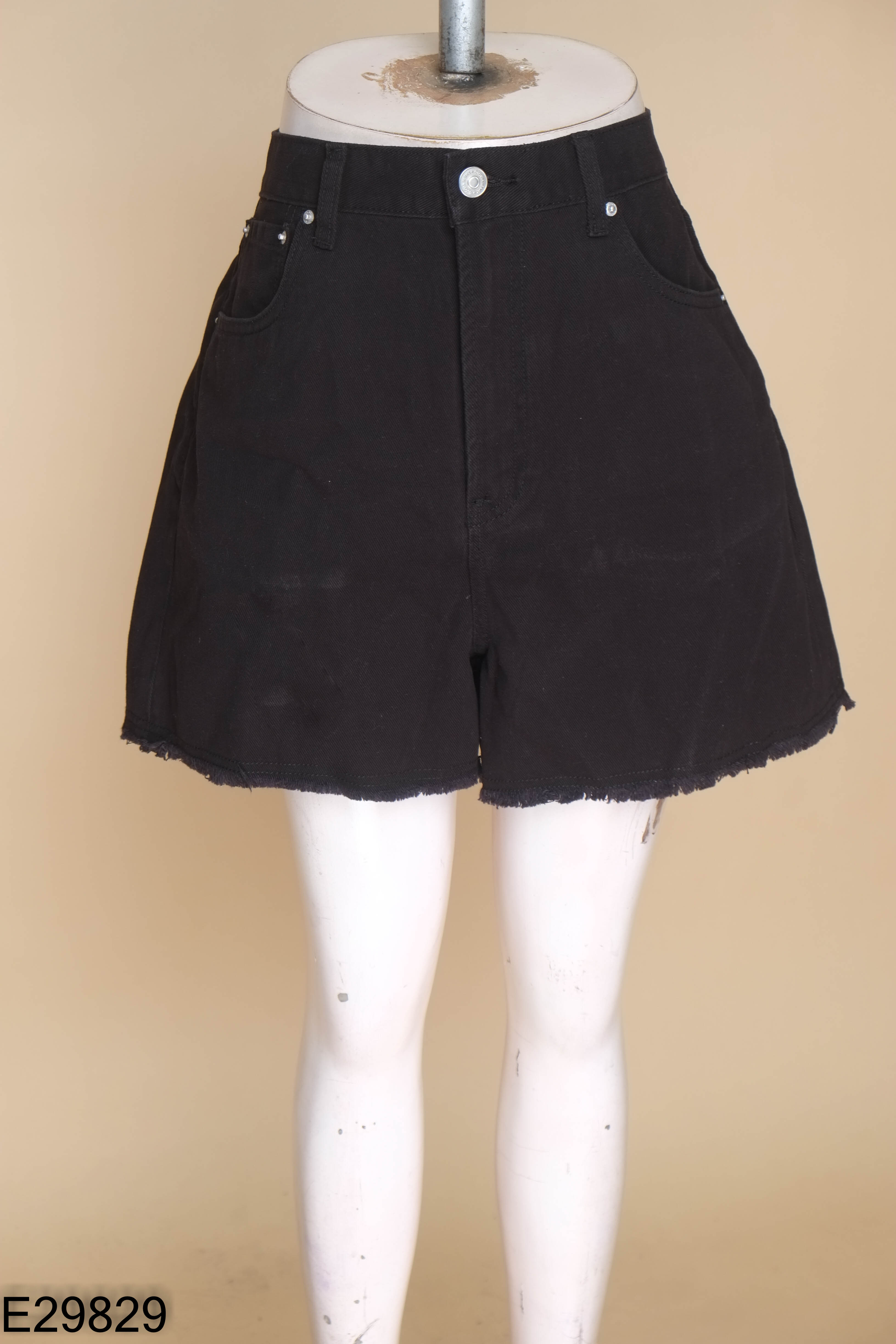 Quần shorts WGWE jeans xanh