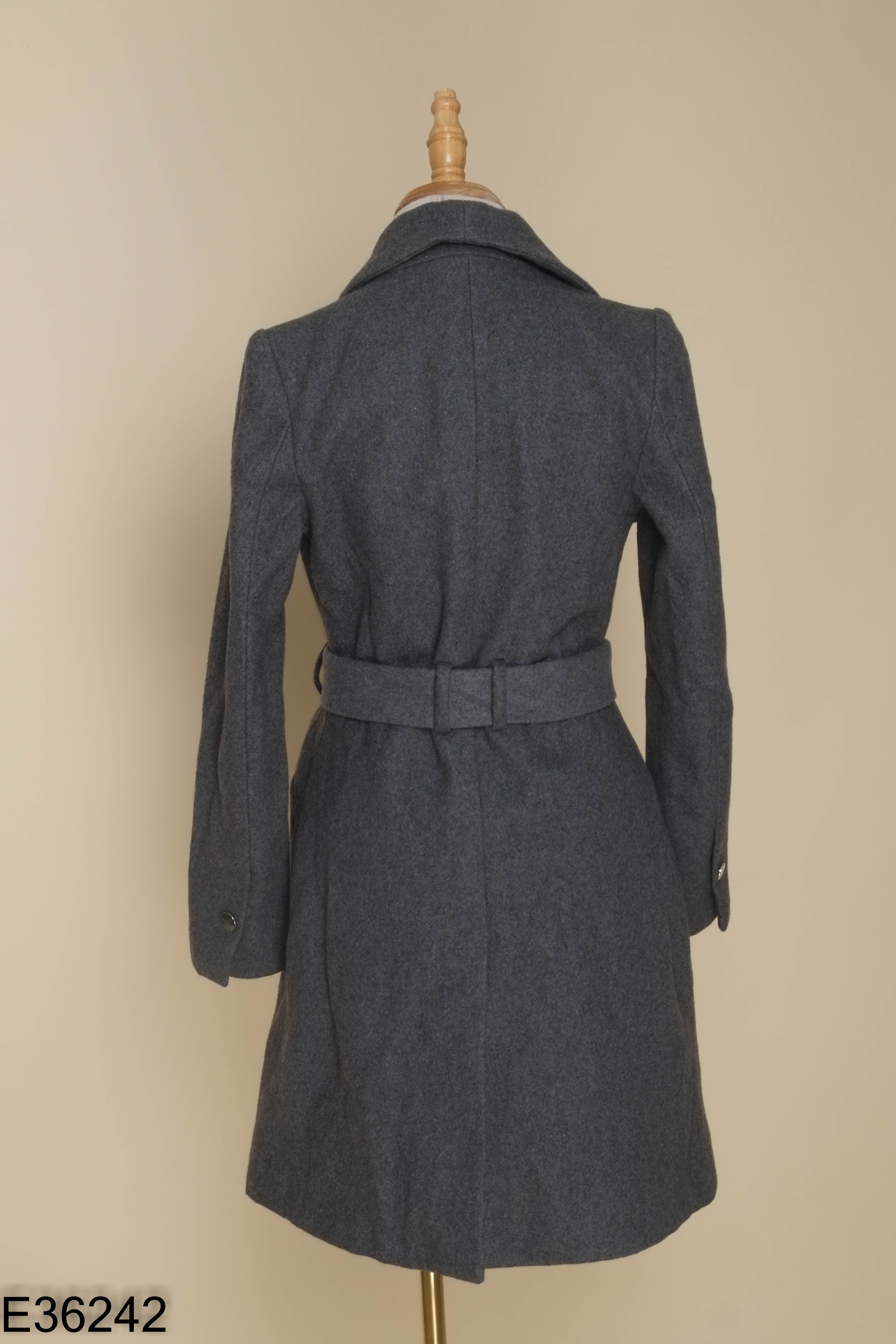 Áo khoác ADORE DRESS xám dạ dài