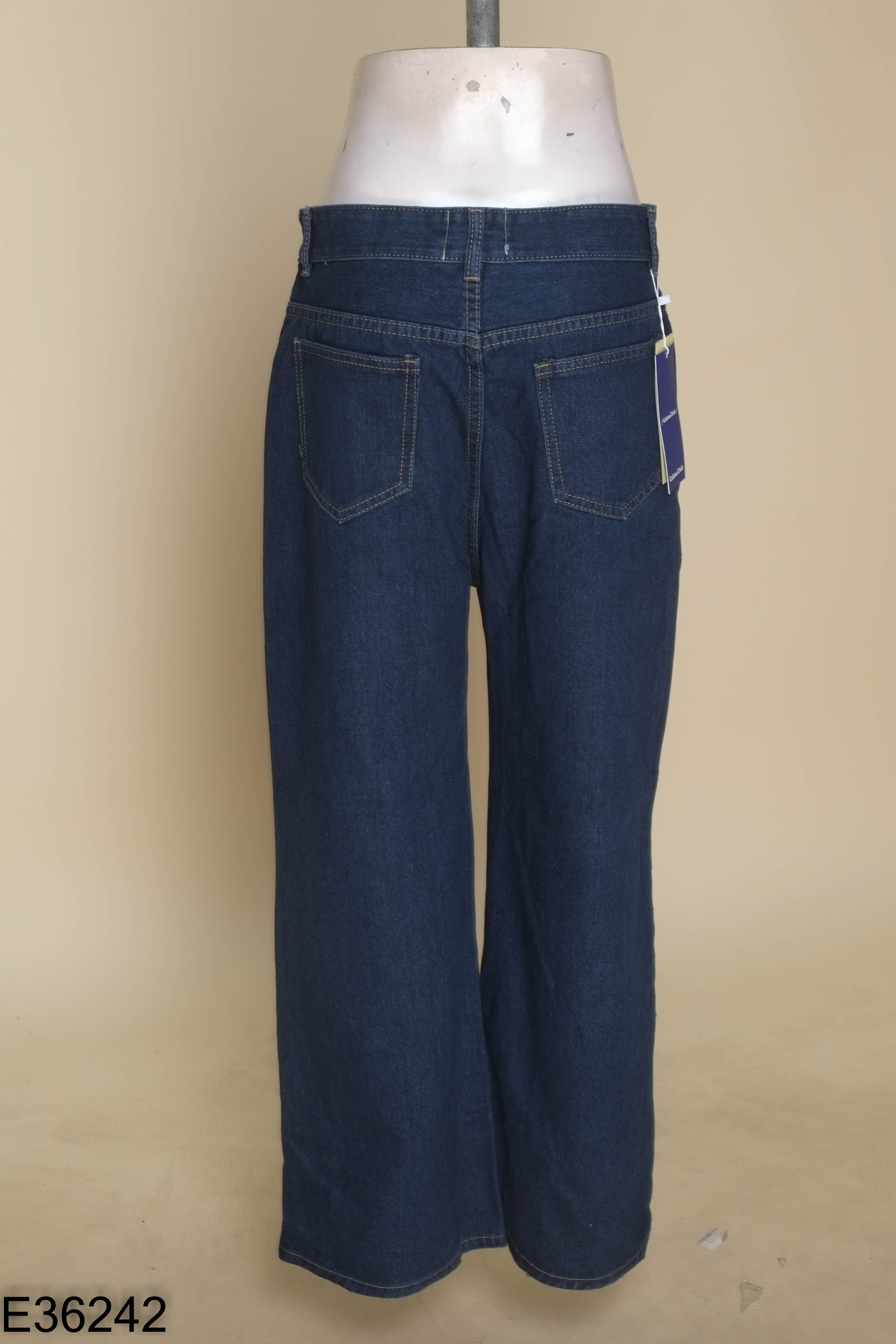 Quần jeans CALEM.CLUB xanh suông