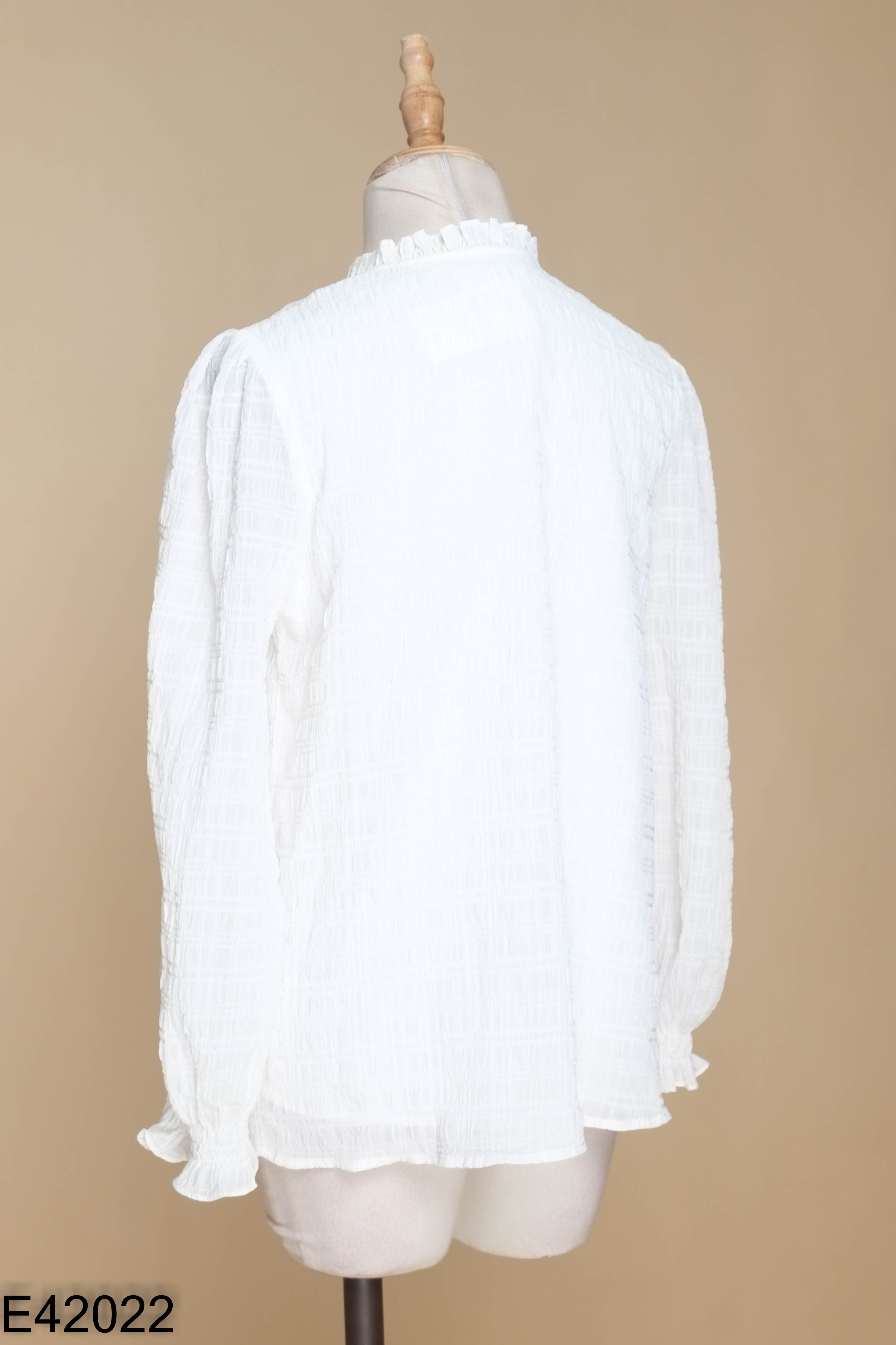 Áo voan CHARME STORE trắng