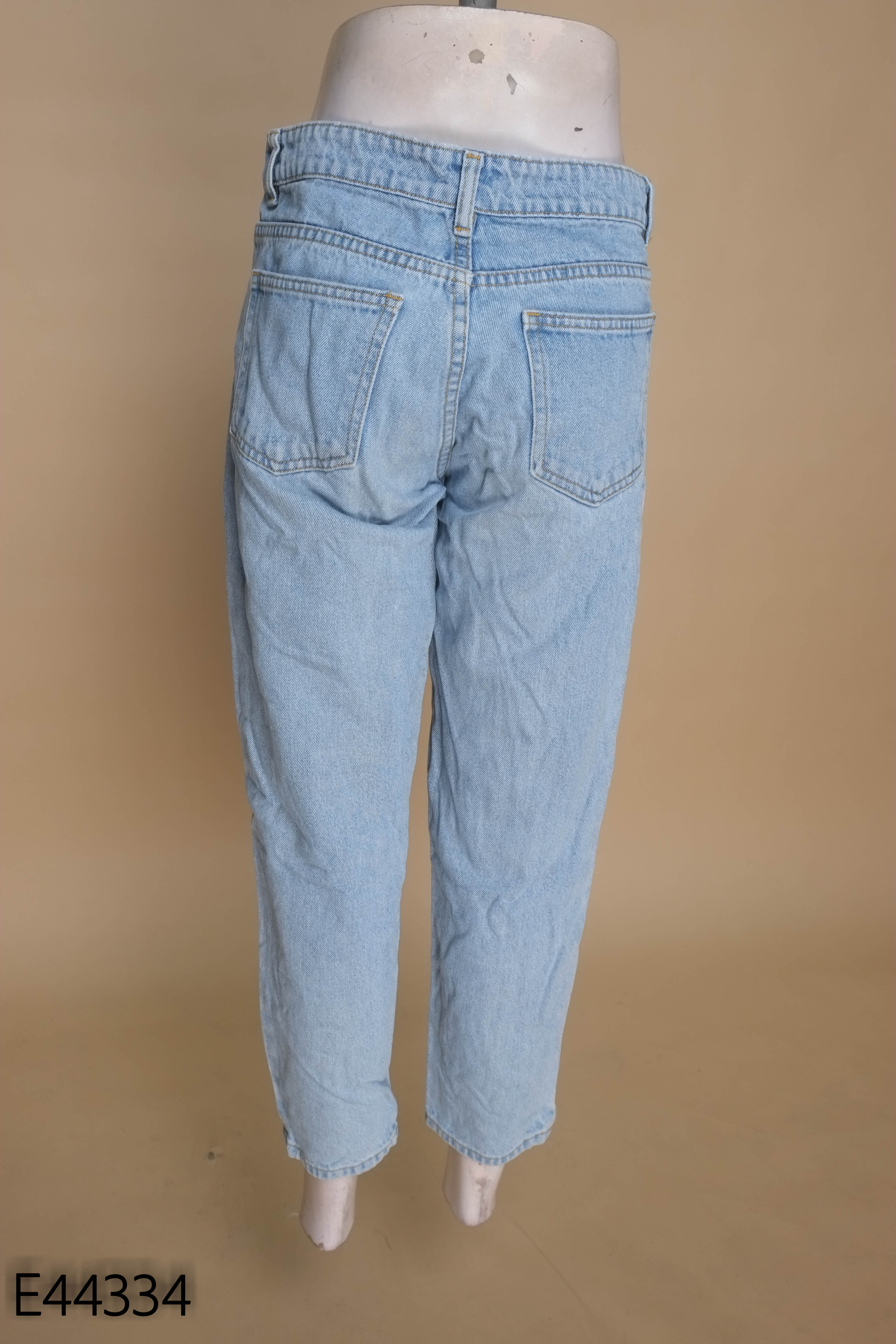 Quần baggy jeans xanh TOPSHOP