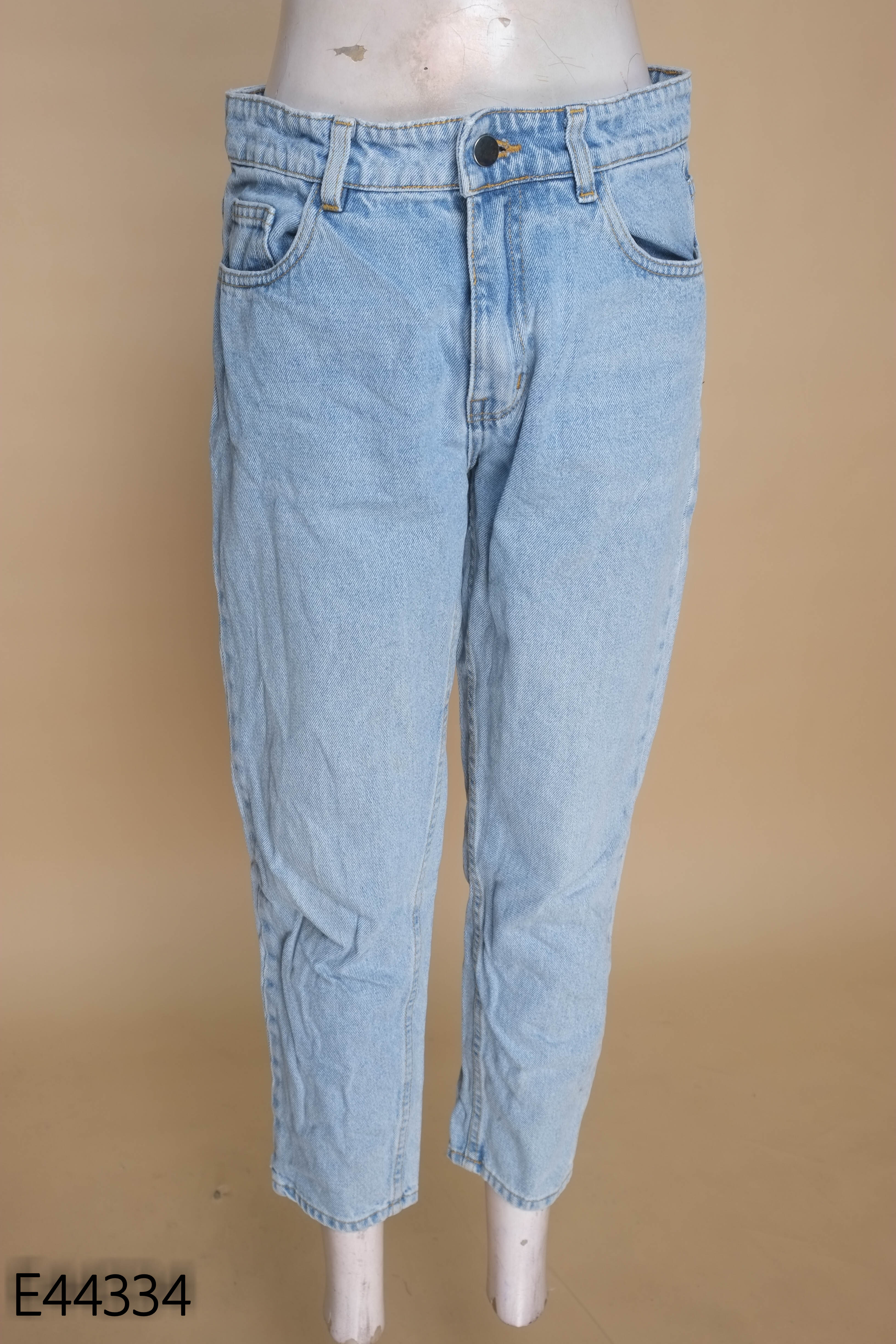 Quần baggy jeans xanh TOPSHOP