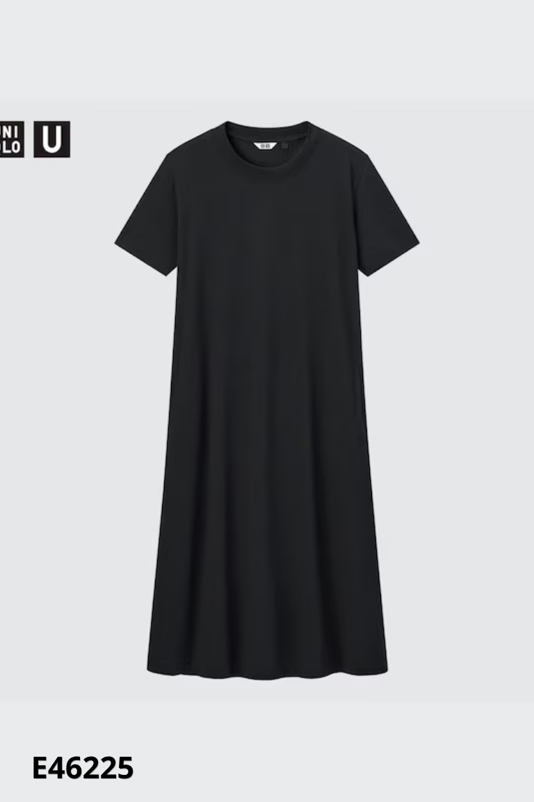 Váy UNIQLO đen suông