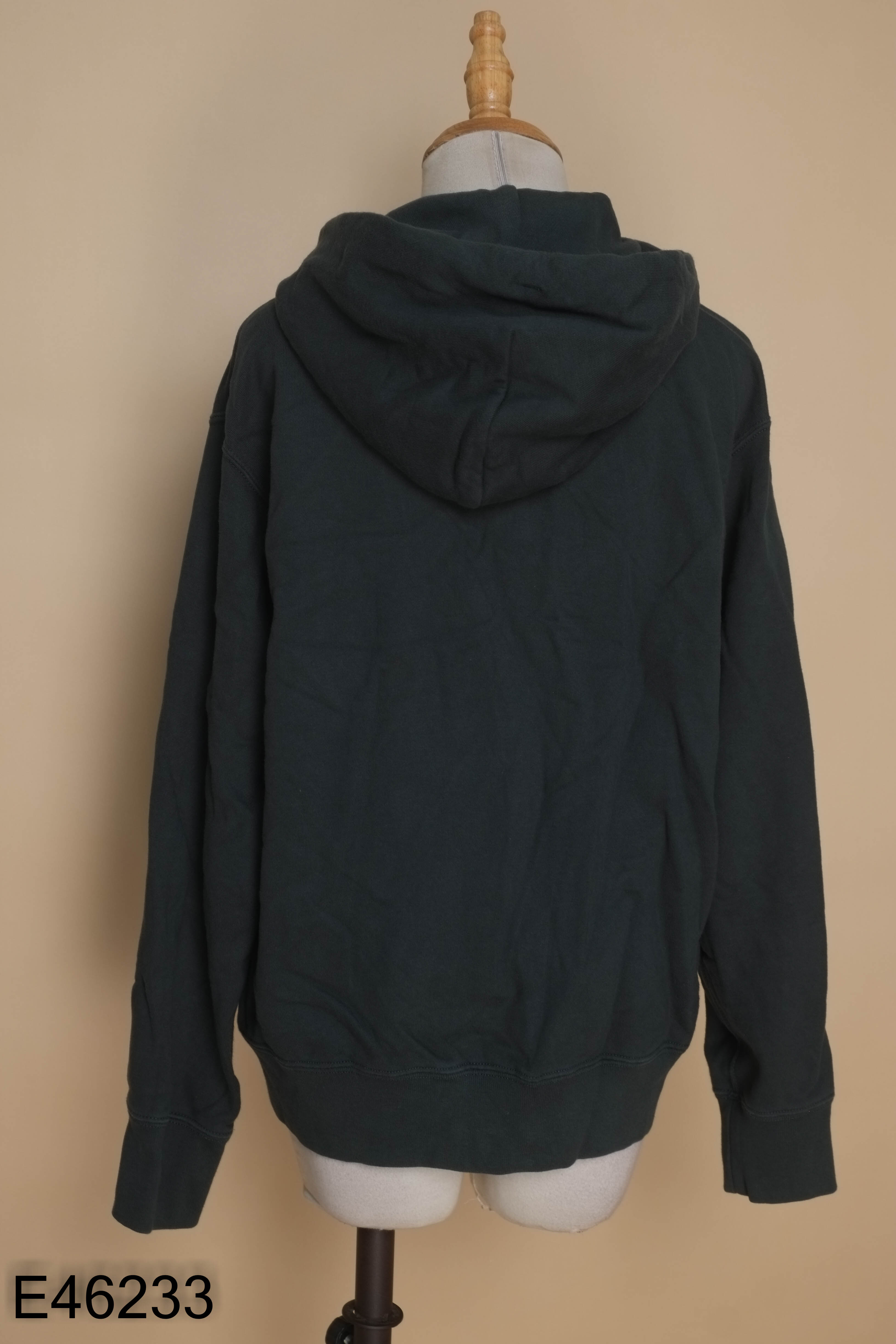 Áo hoddi zip UNIQLO xanh