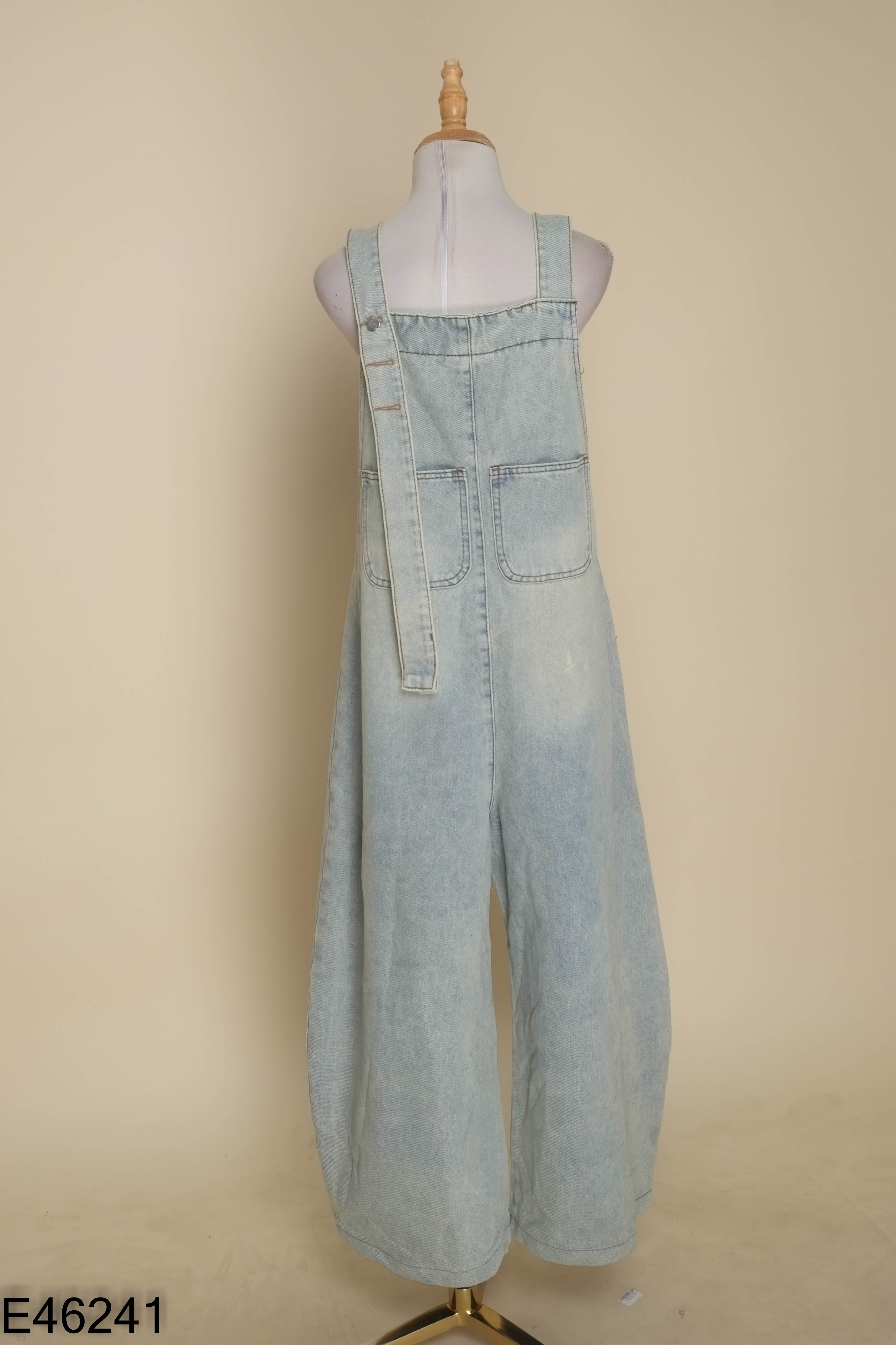 Yếm quần SSSTORE jeans xanh