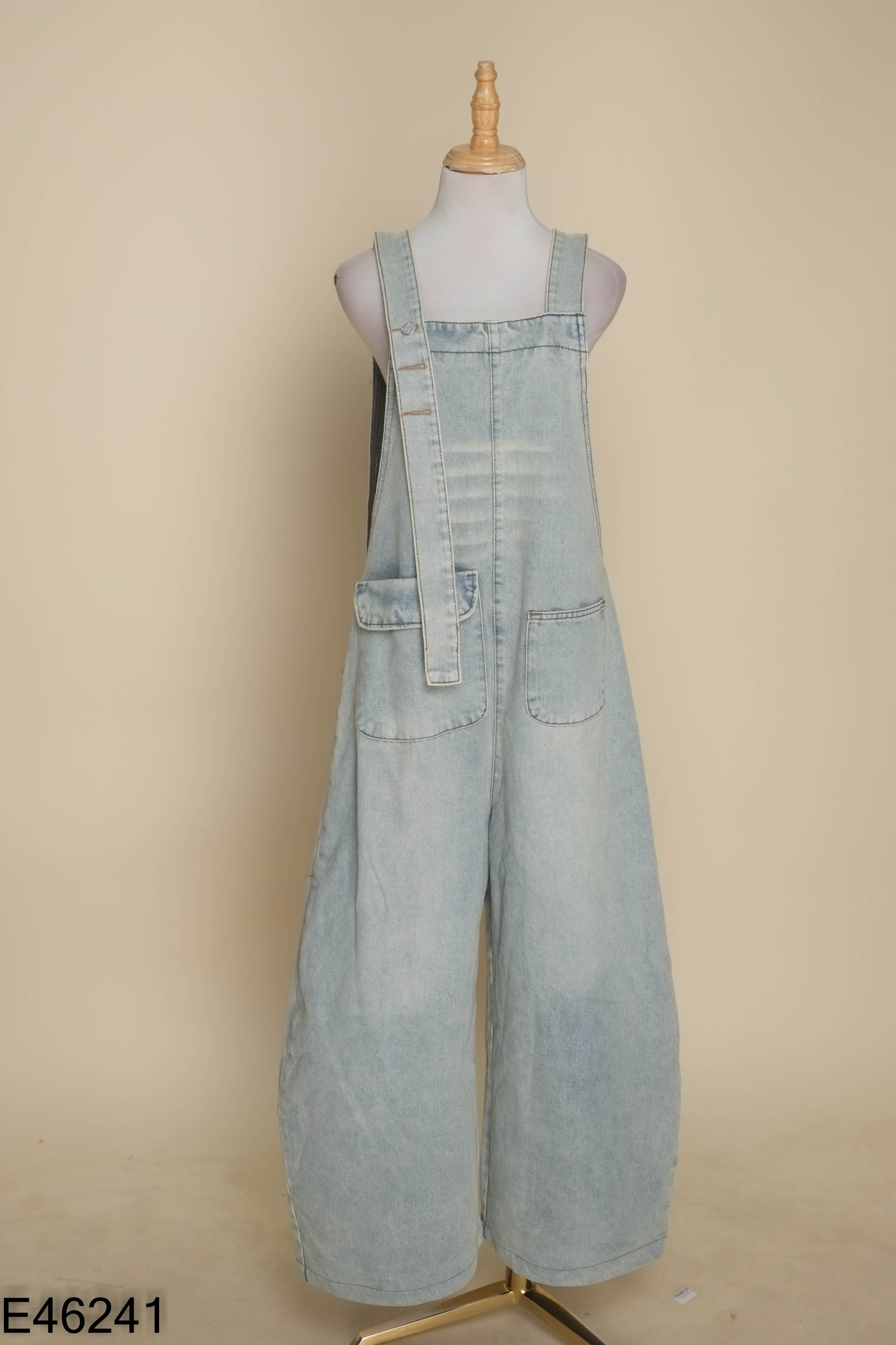 Yếm quần SSSTORE jeans xanh