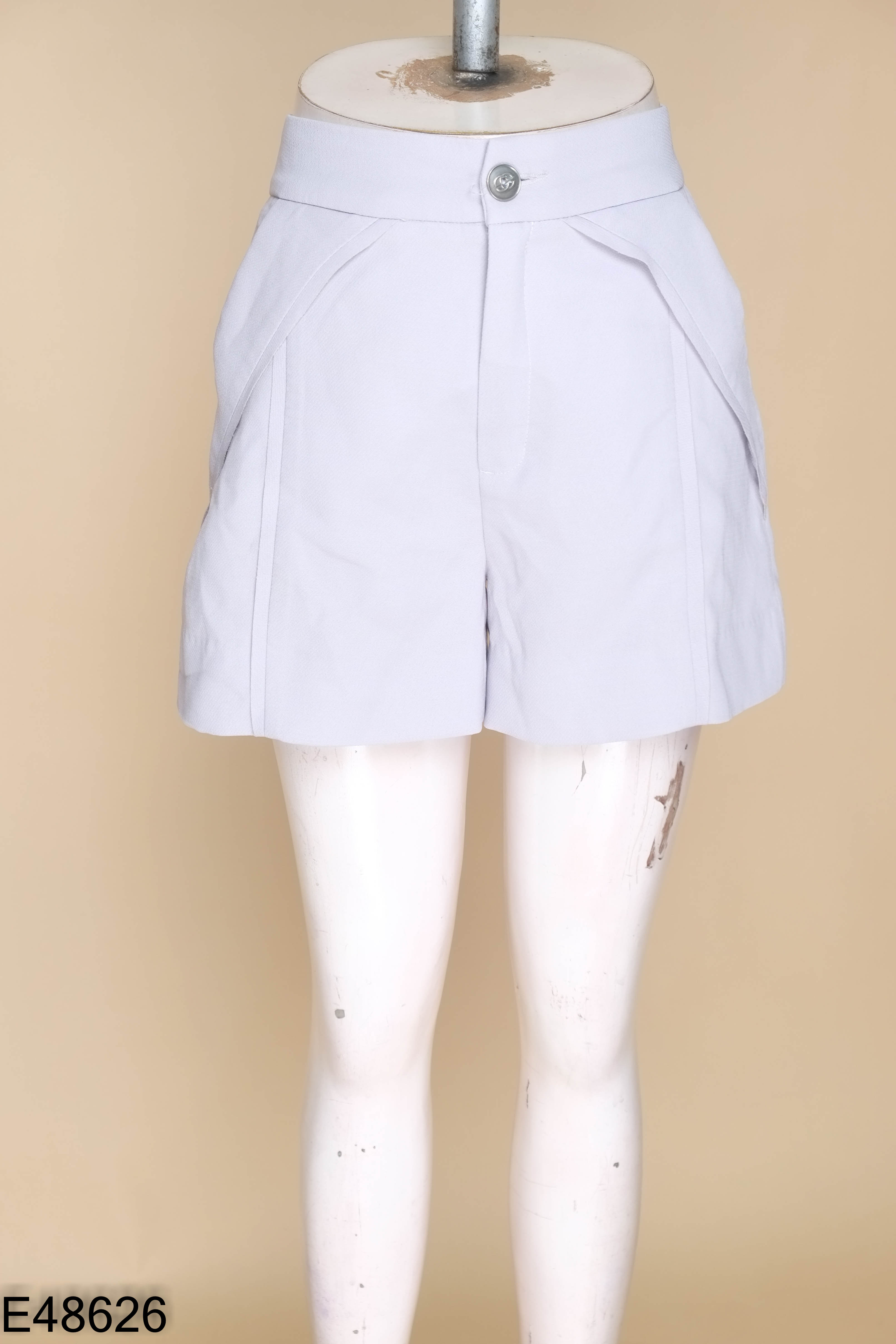 Quần shorts ELSIE xám xanh