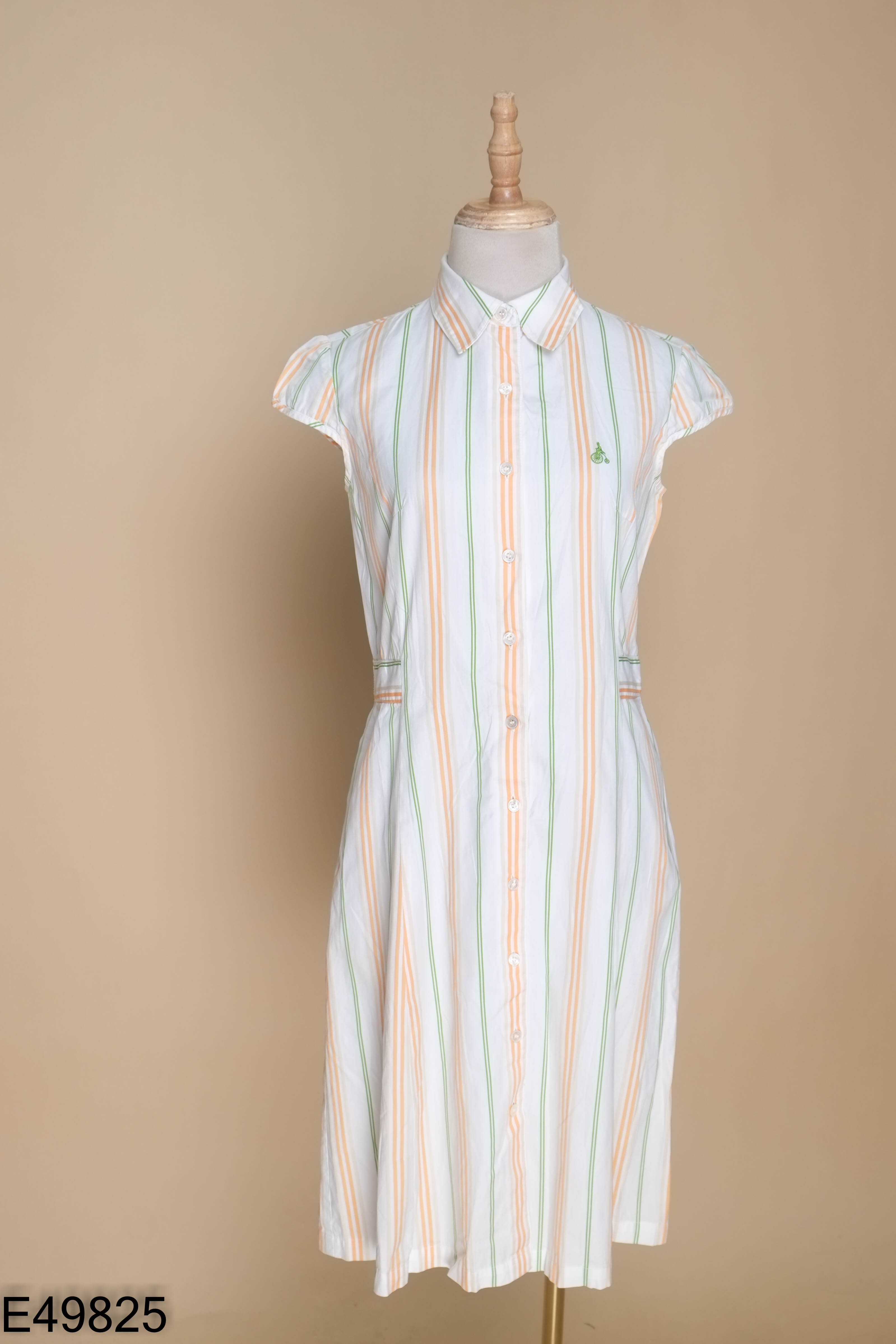 Váy be kẻ BEAN POLE sát nách