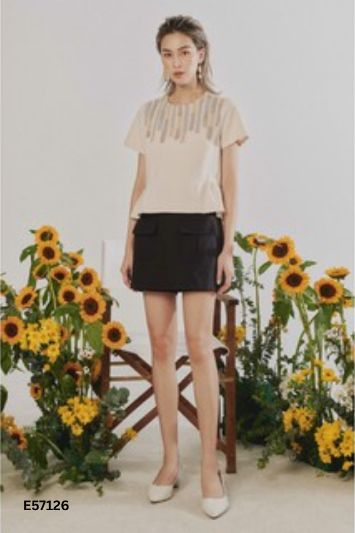 Áo ADORE DRESS be thêu họa tiết