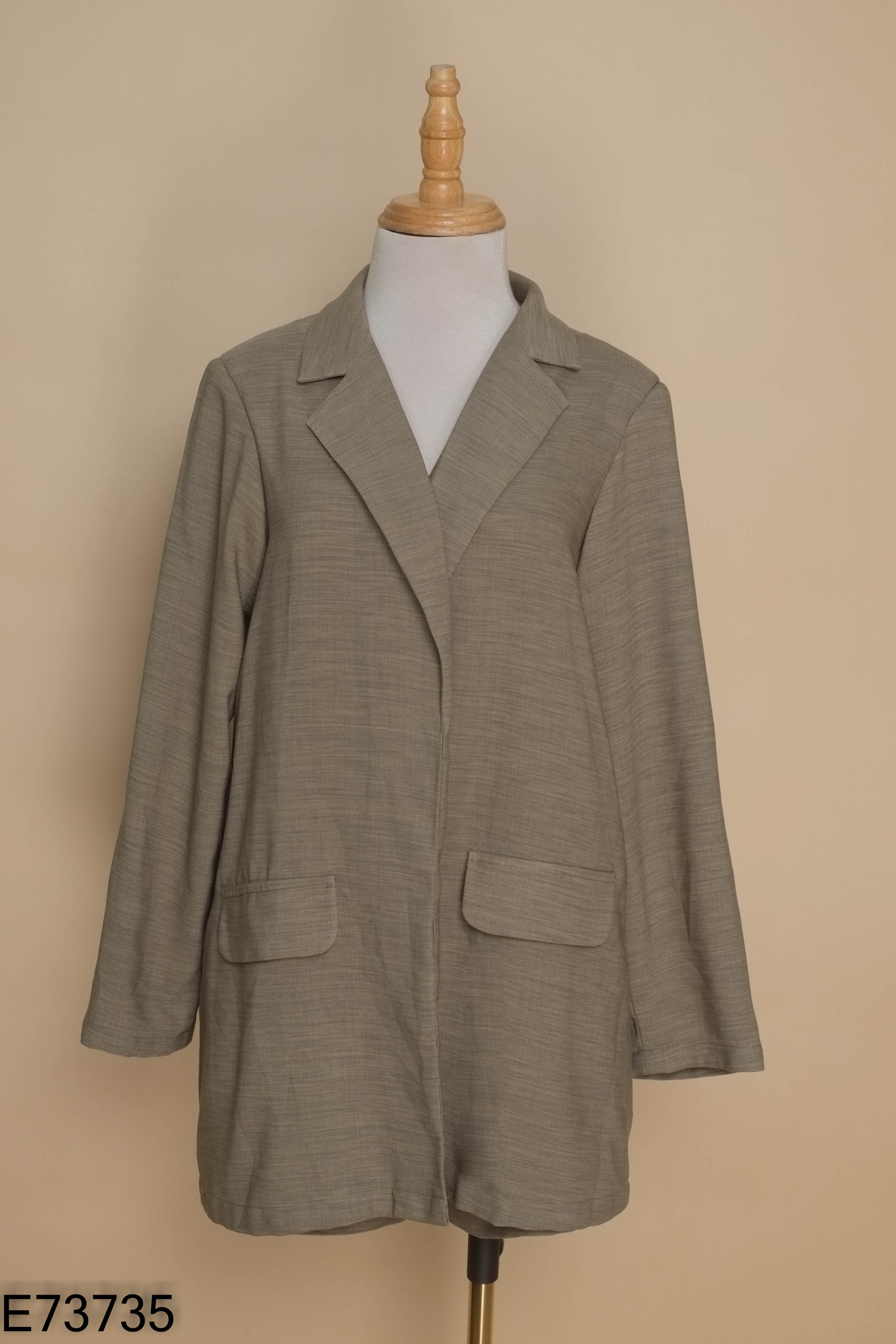 Set Áo blazer L'ALLEE xanh + quần shorts
