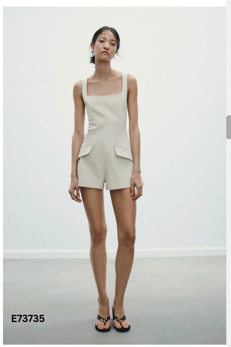 Jumpsuits ZARA be trơn