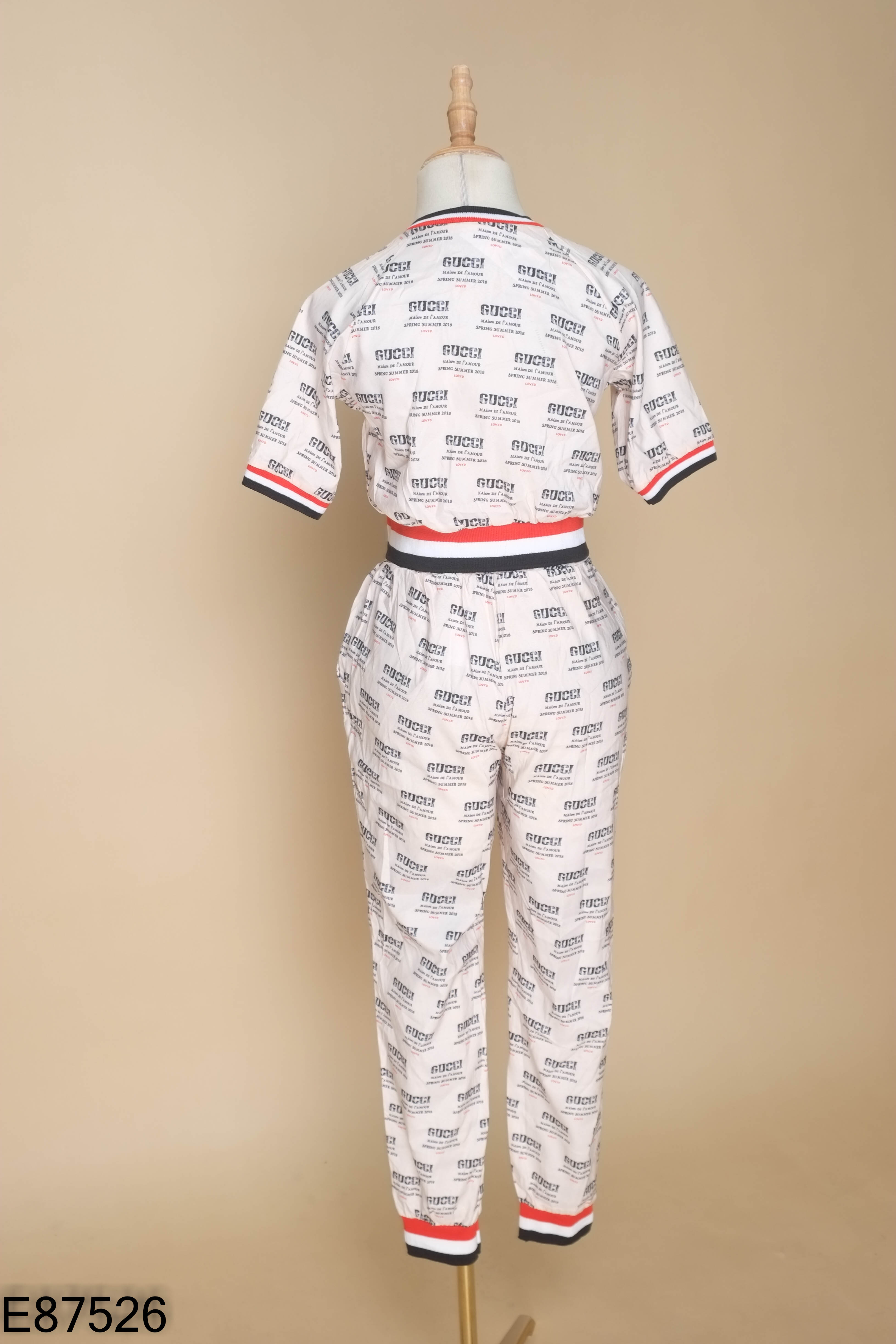 Set Áo be chữ kéo khóa + quần dài
